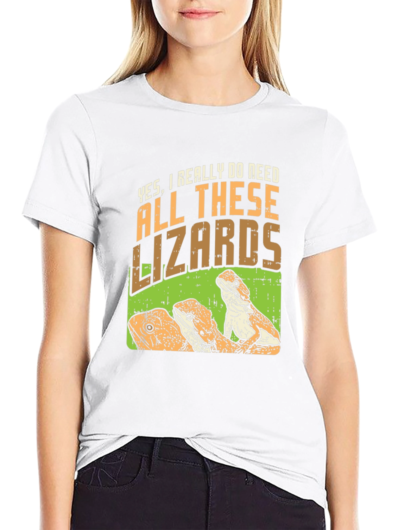 Lizard Lover T-Shirt - All These Lizards Graphic Tee