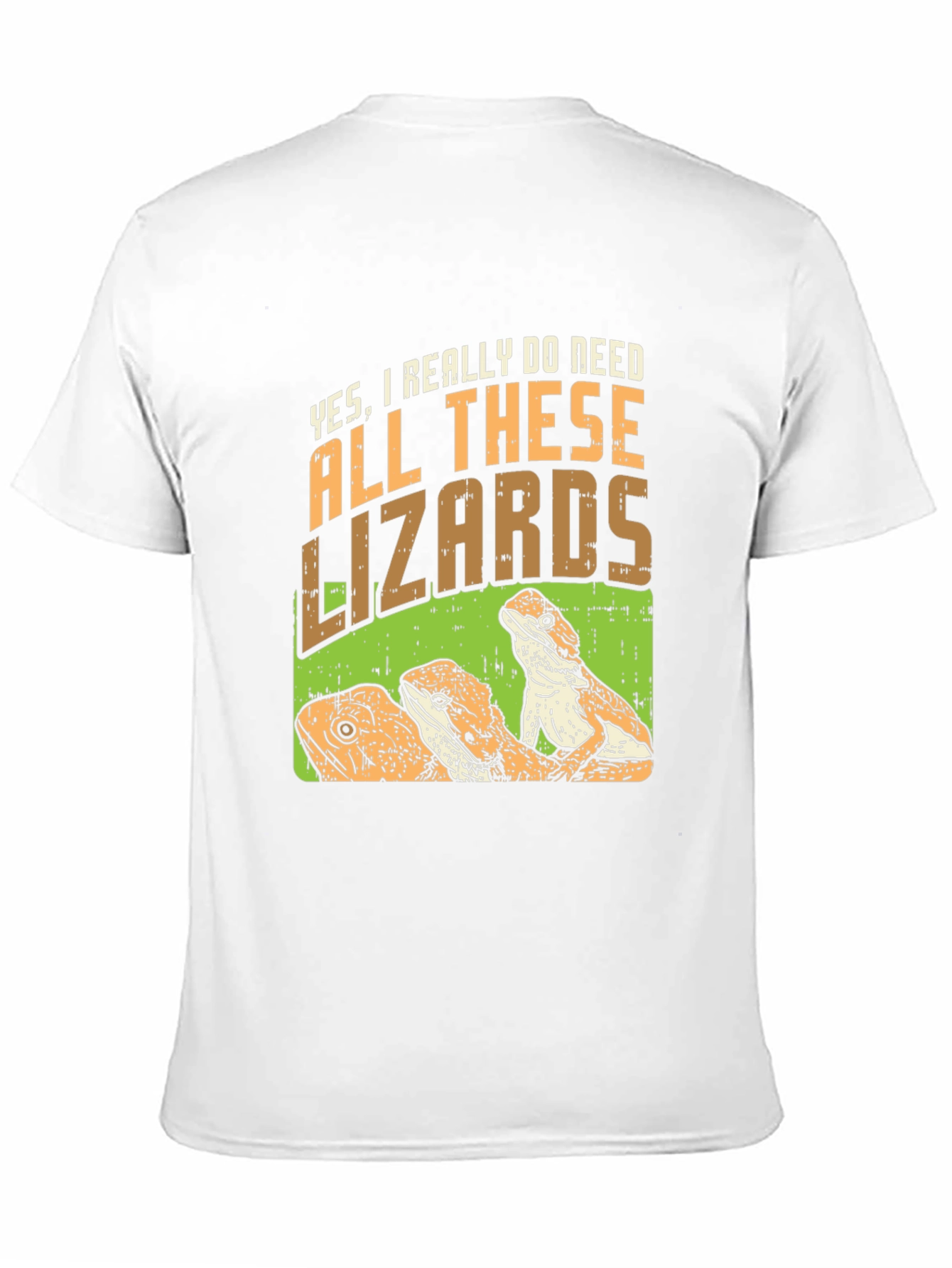 Lizard Lover T-Shirt - All These Lizards Graphic Tee