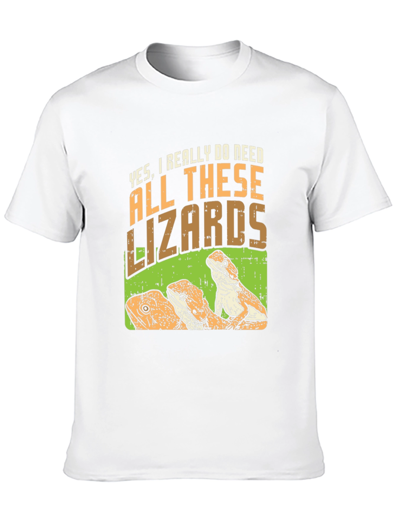 Lizard Lover T-Shirt - All These Lizards Graphic Tee