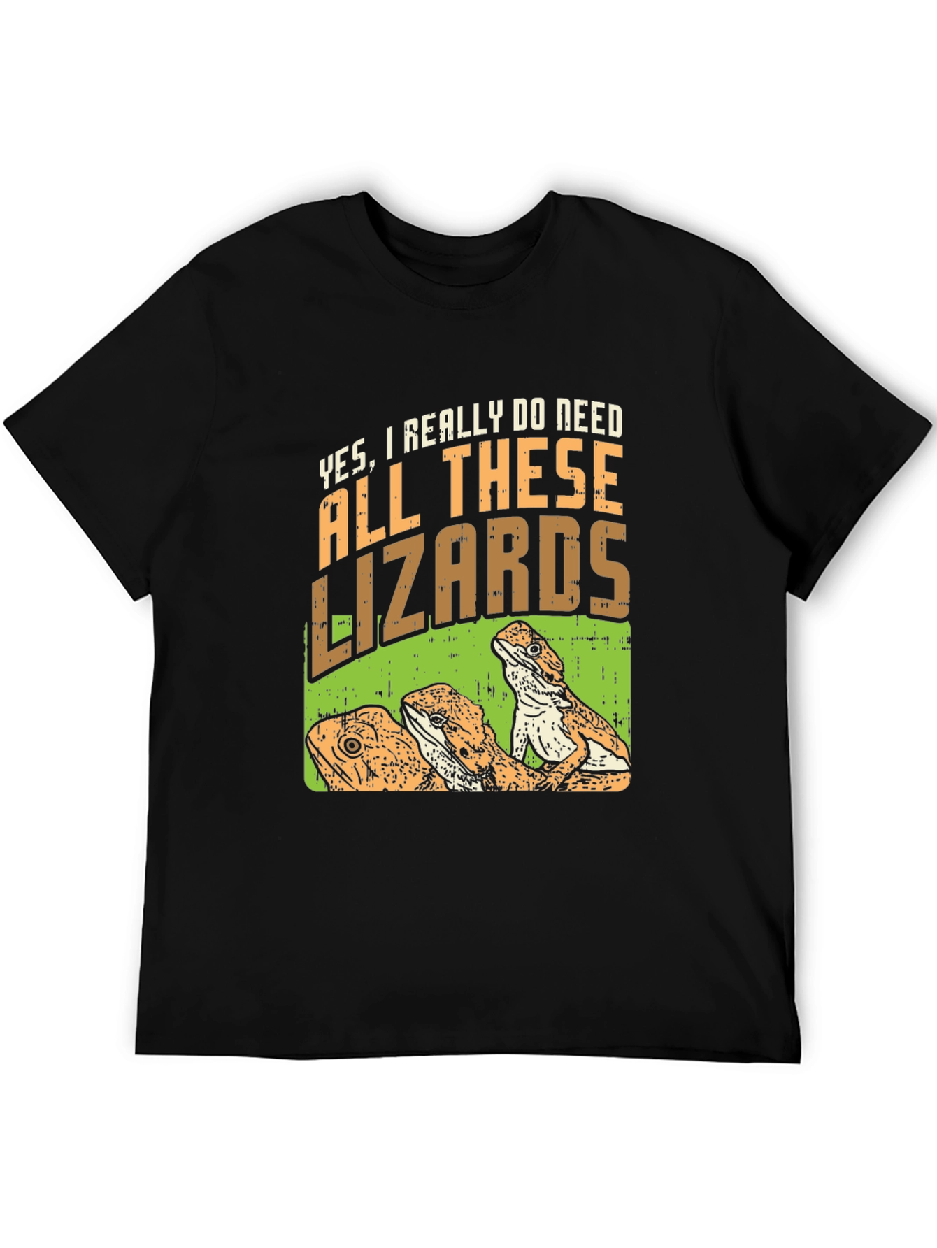 Lizard Lover T-Shirt - All These Lizards Graphic Tee