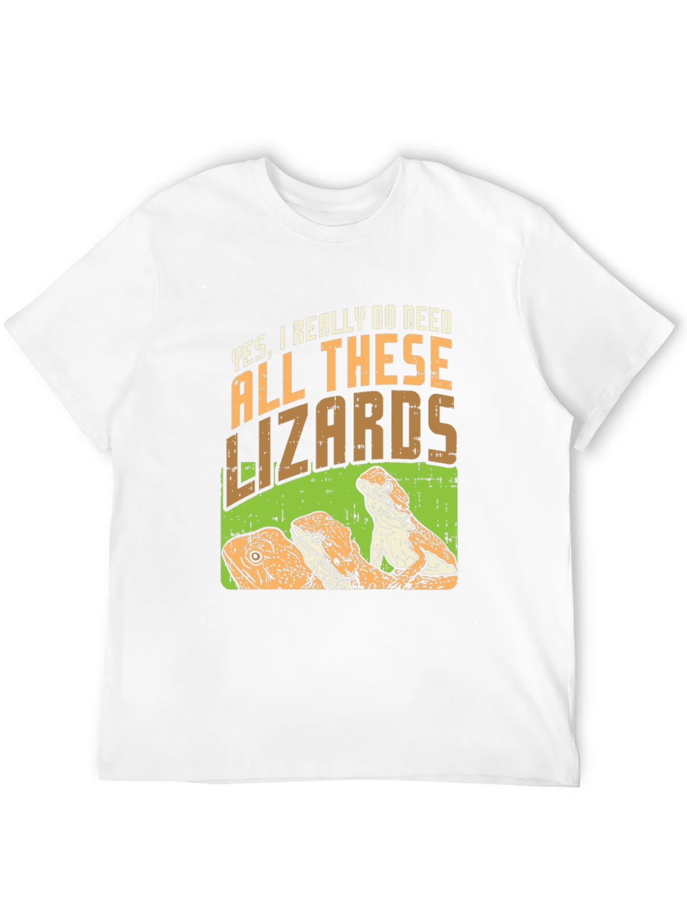 Lizard Lover T-Shirt - All These Lizards Graphic Tee