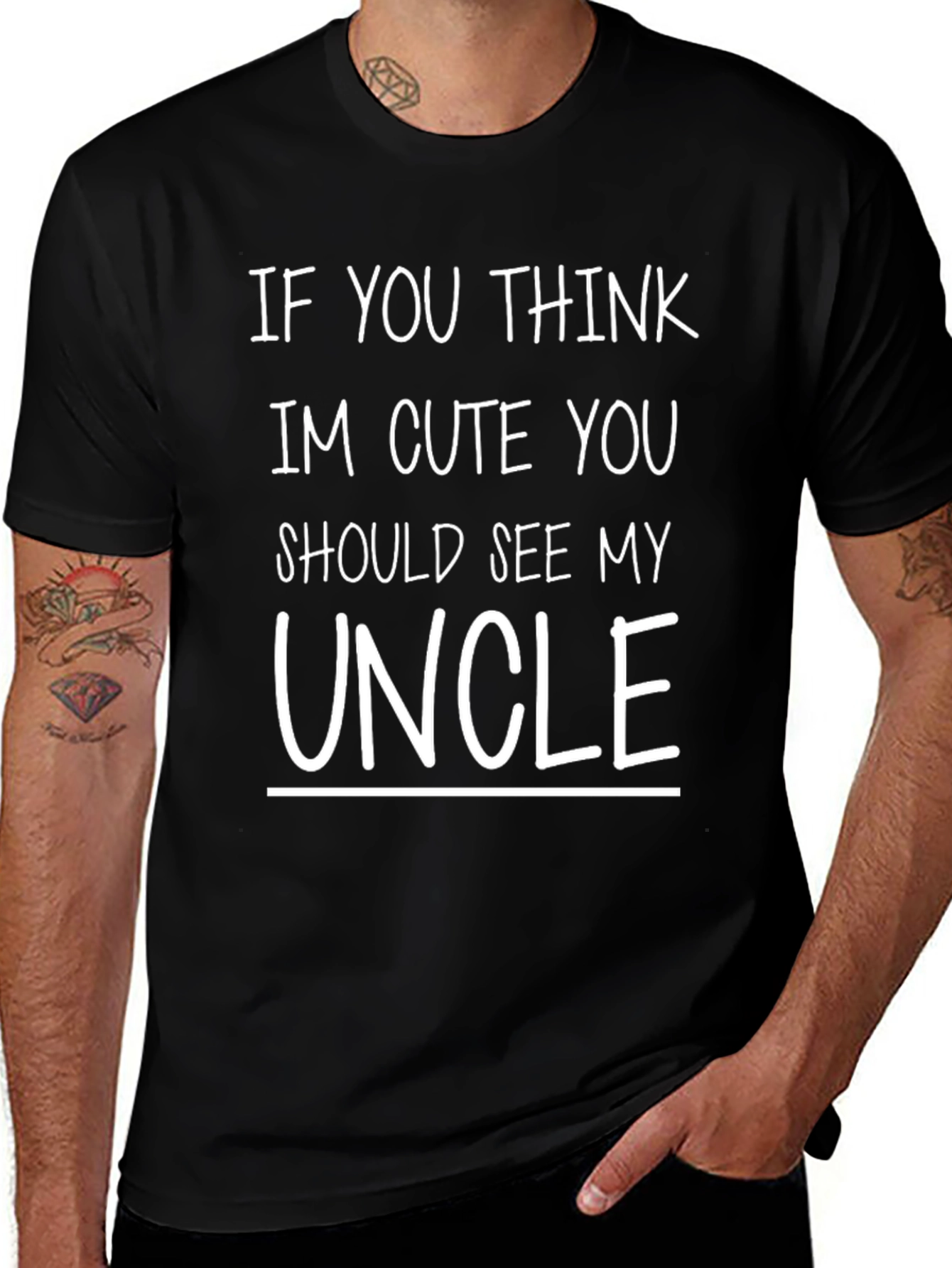 Funny Uncle Graphic T-Shirt