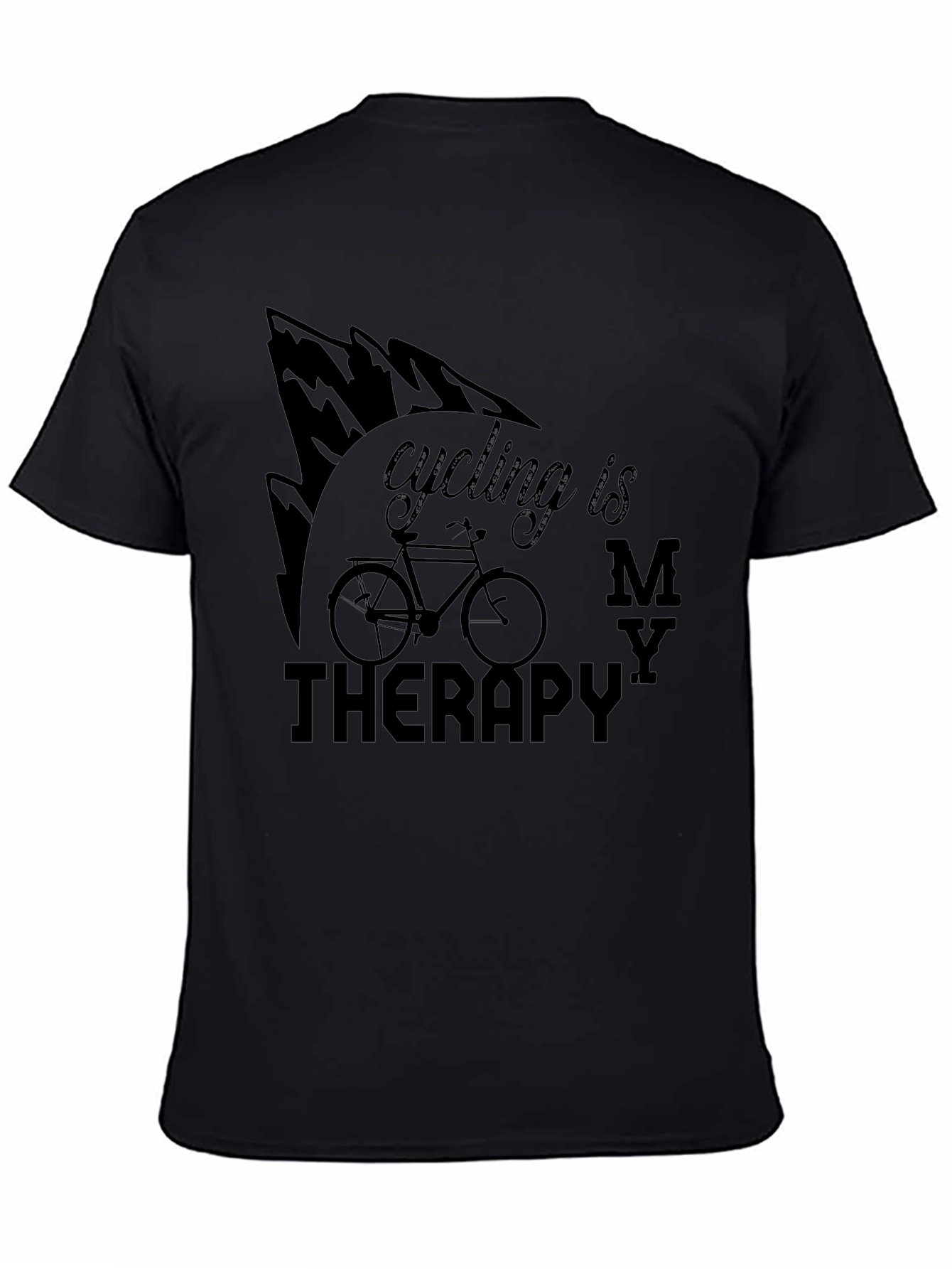 Cycling Is My Therapy T-Shirt