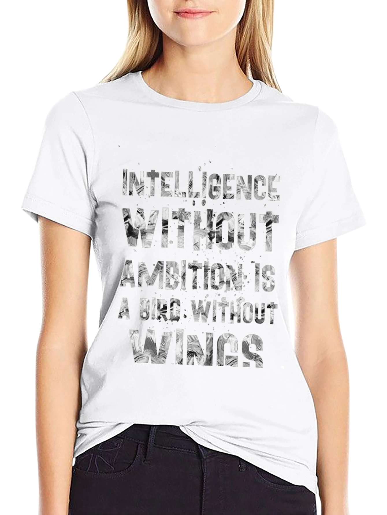 Intelligence Without Ambition Graphic Tee