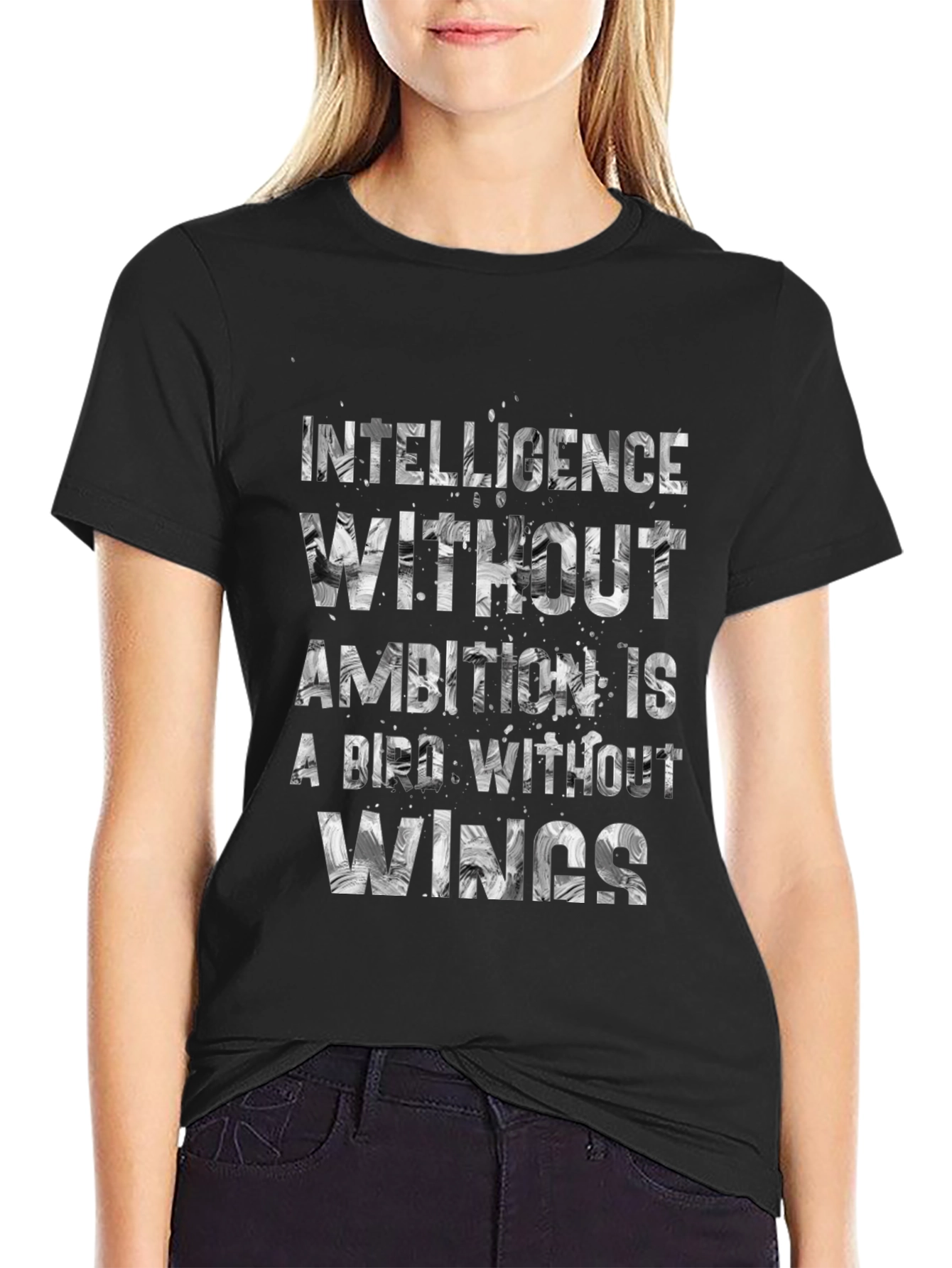 Intelligence Without Ambition Graphic Tee