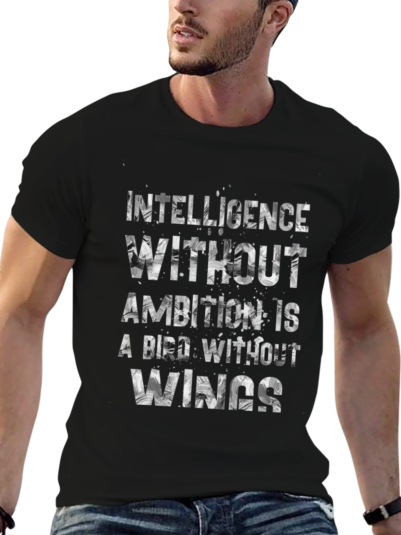 Intelligence Without Ambition Graphic Tee
