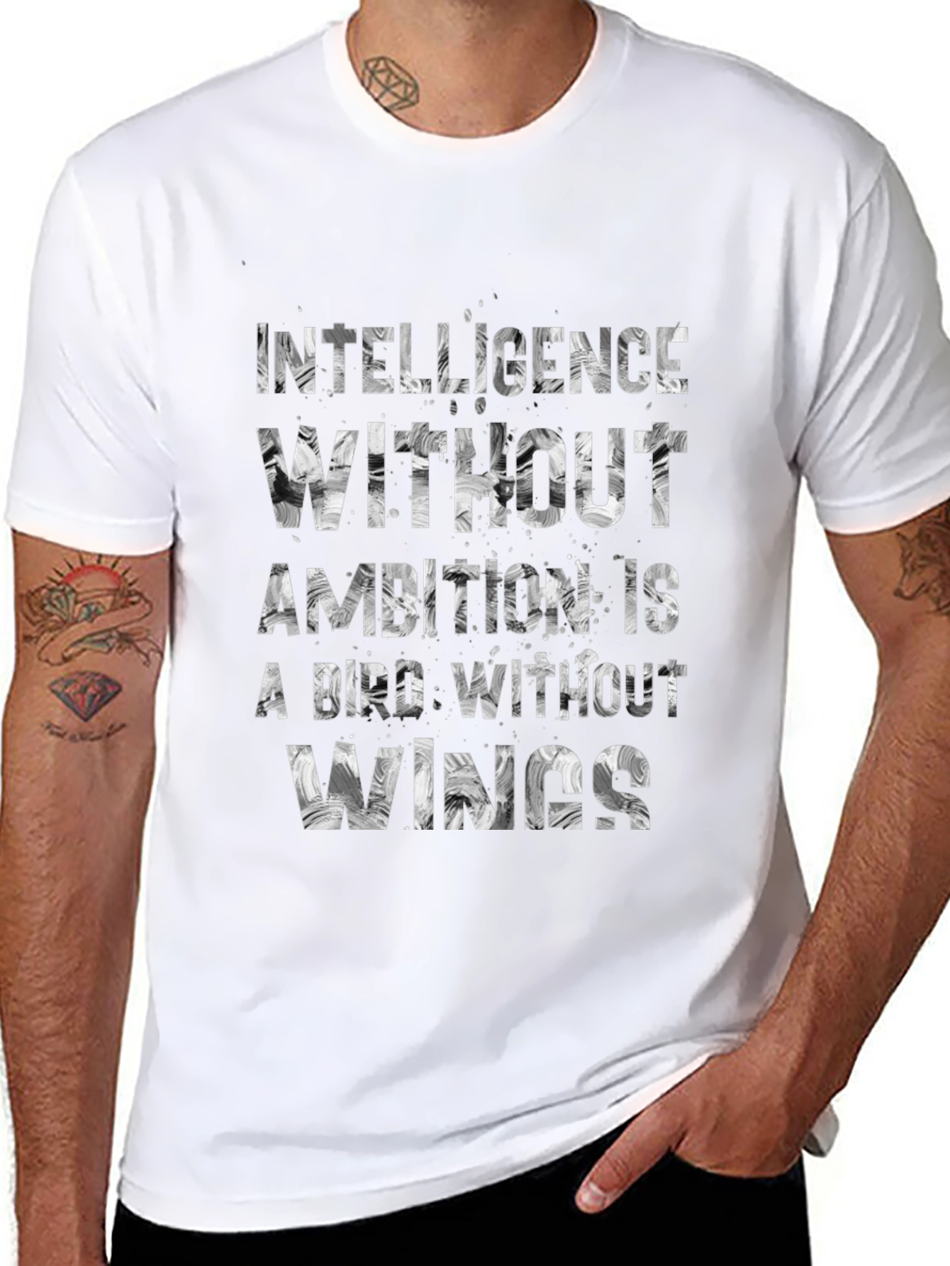 Intelligence Without Ambition Graphic Tee