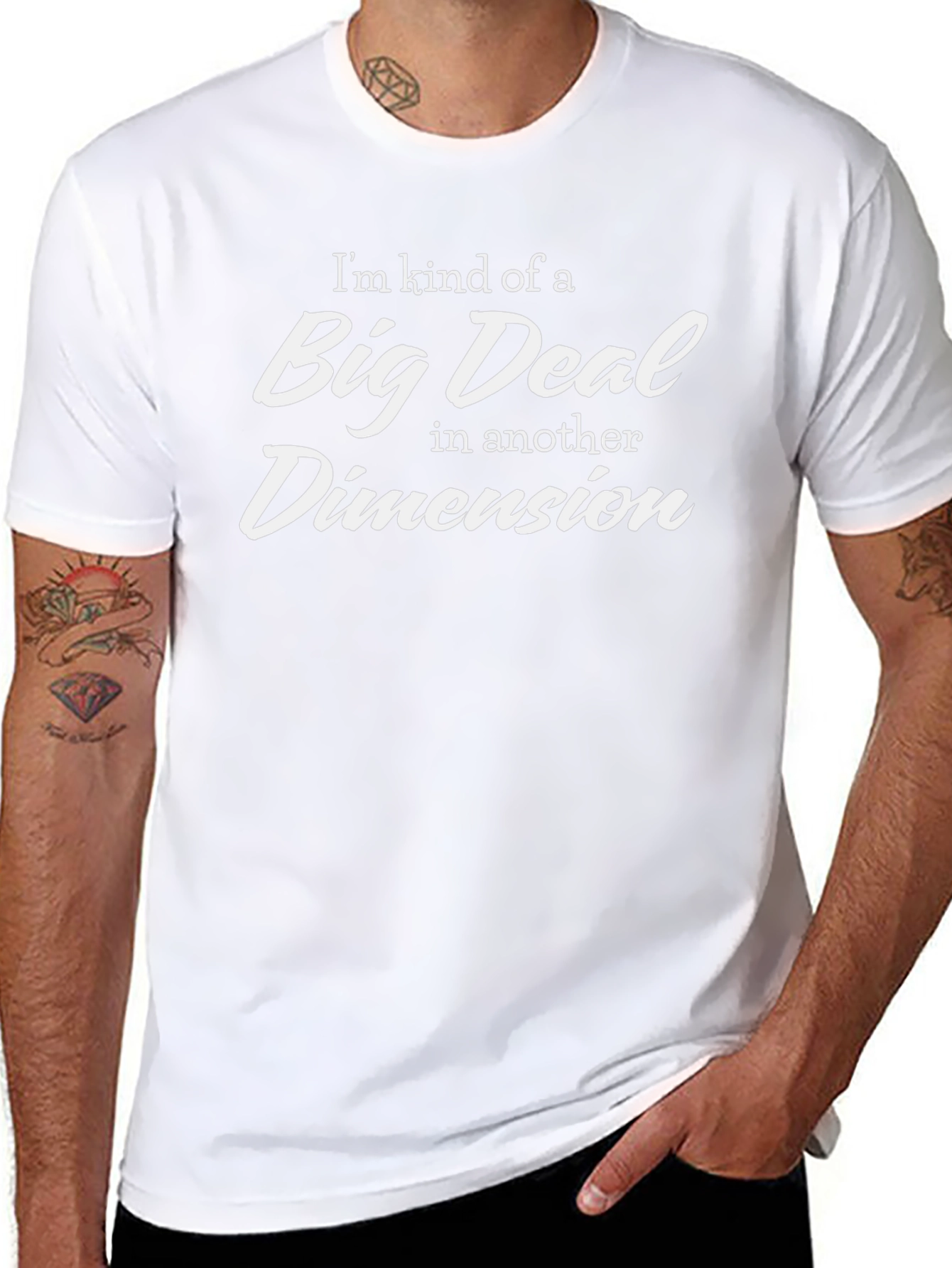 Big Deal in Another Dimension Black T-Shirt