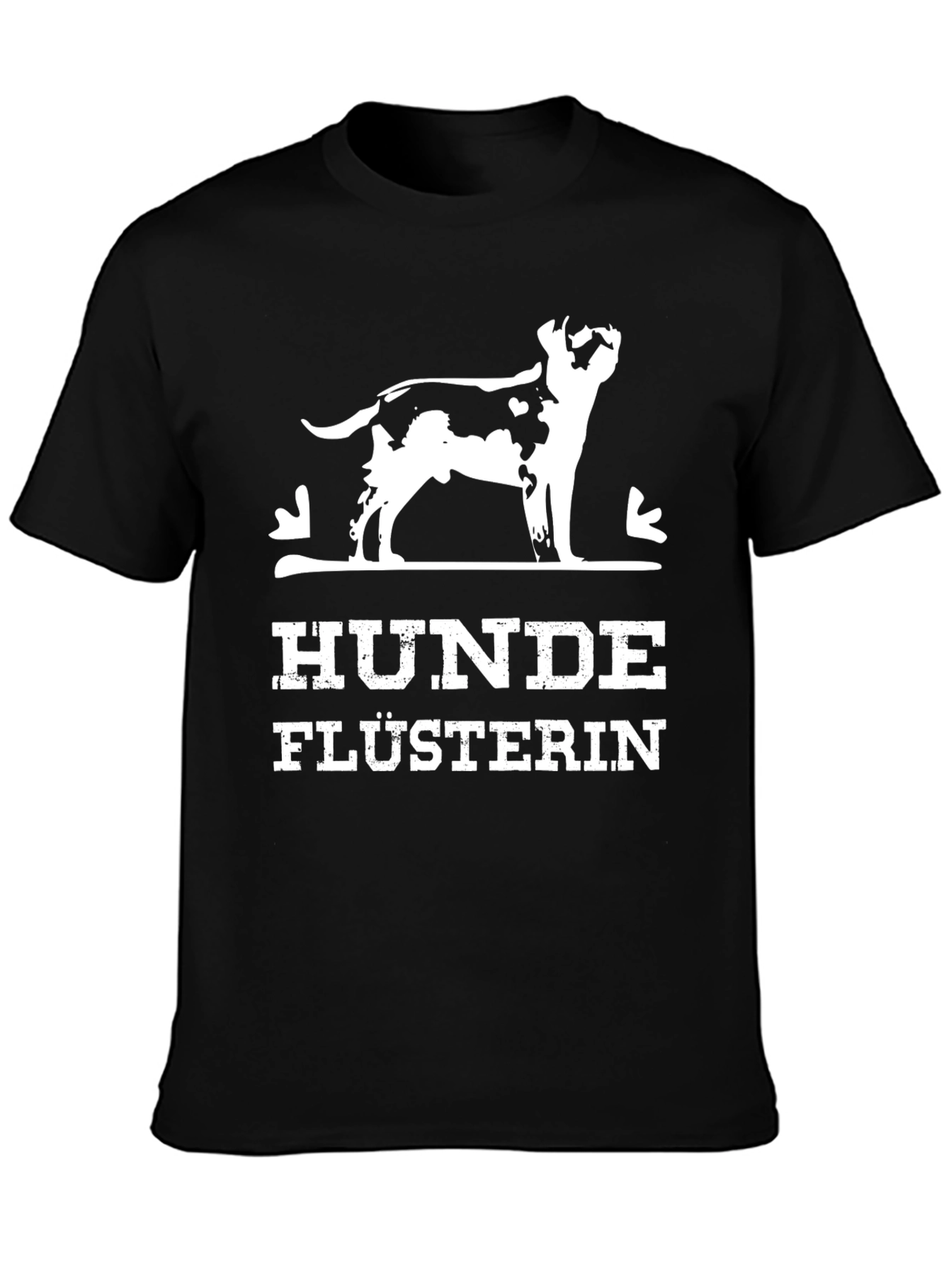 Hunde Flusterin Dog Whisperer Graphic Tee - Black