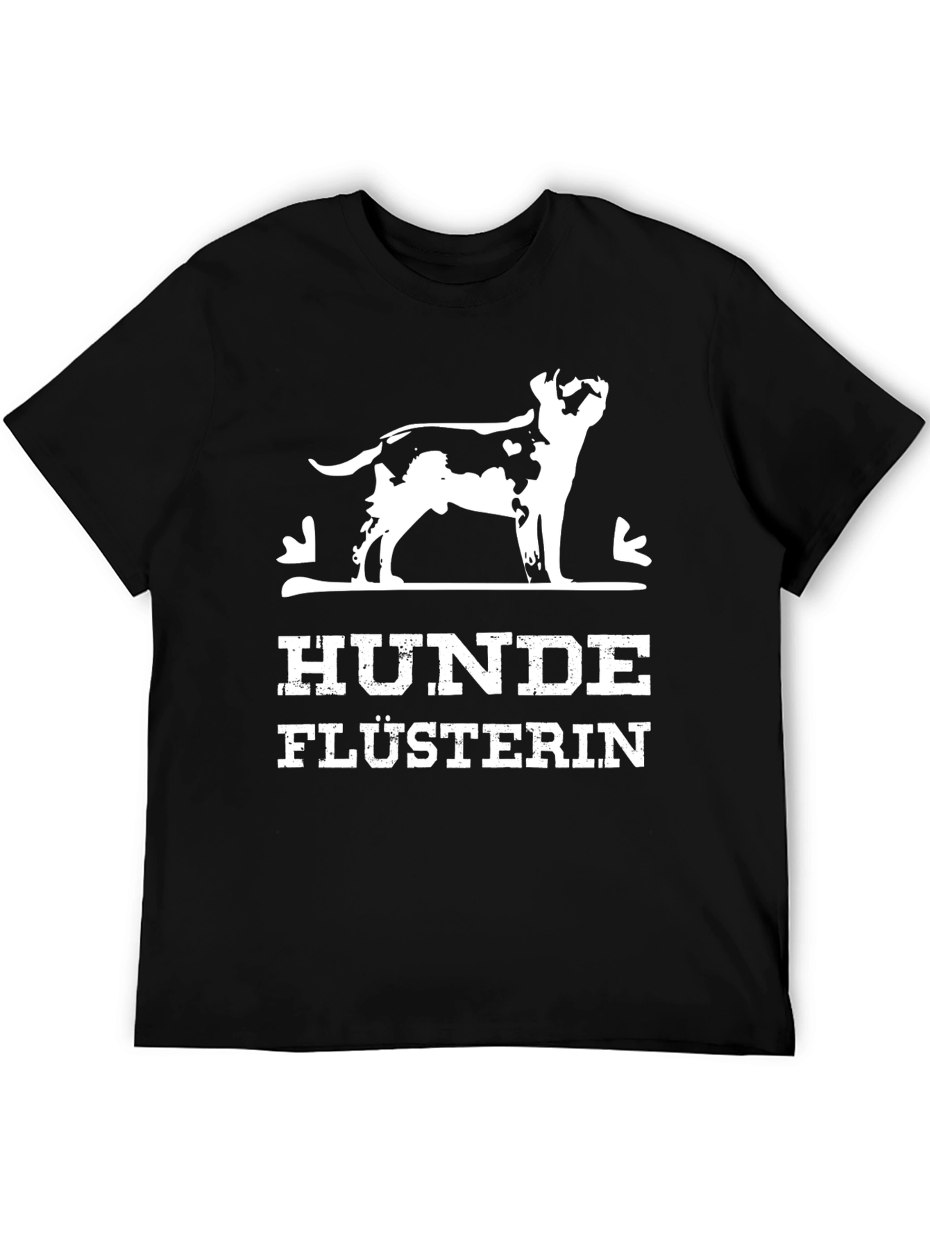Hunde Flusterin Dog Whisperer Graphic Tee - Black