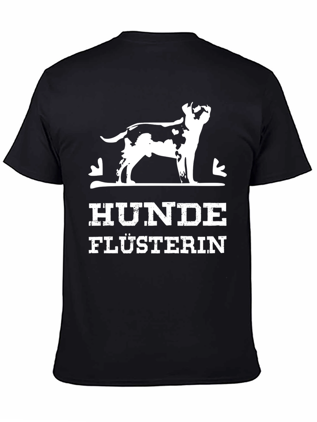 Hunde Flusterin Dog Whisperer Graphic Tee - Black