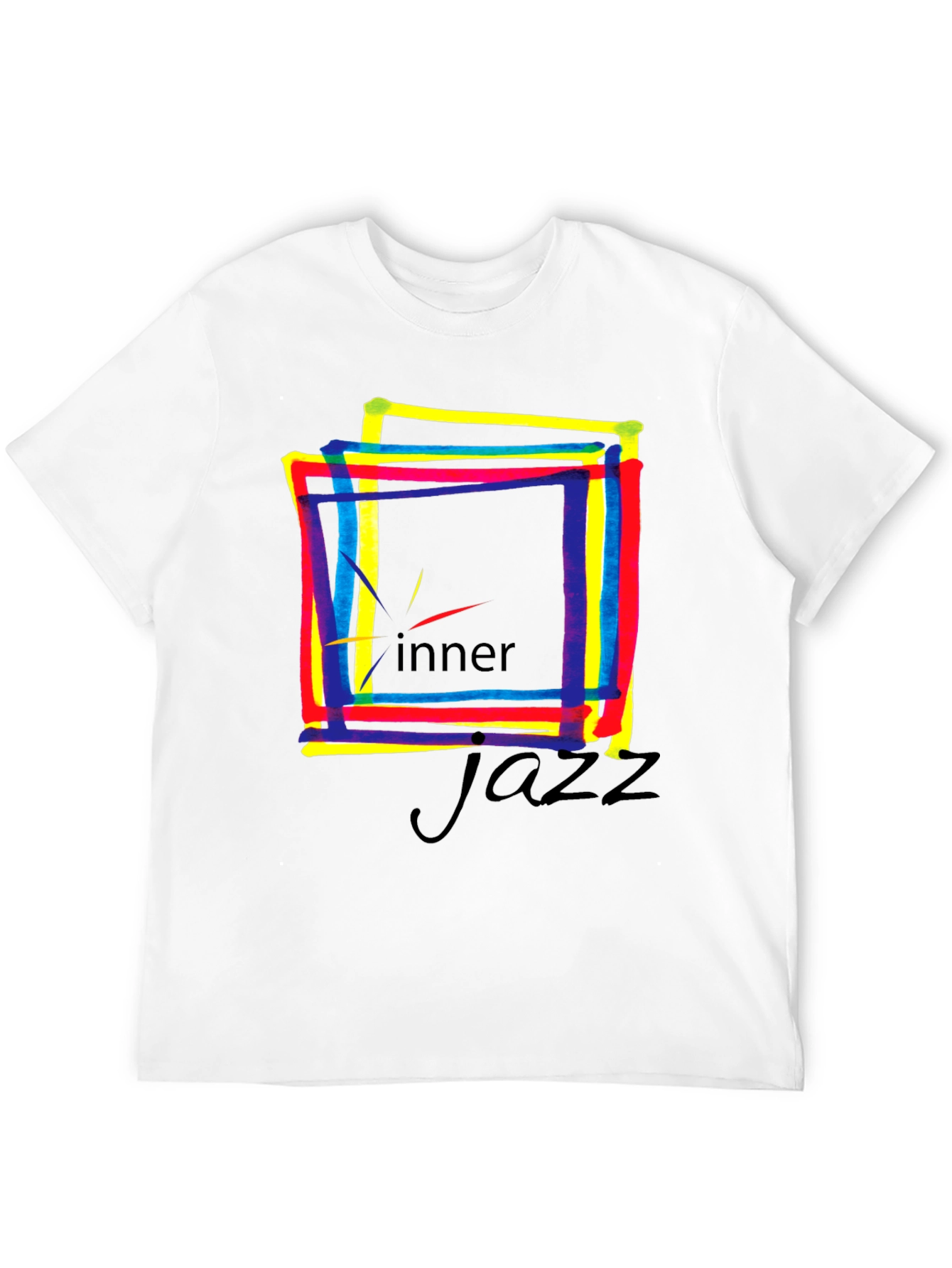 Inner Jazz Graphic T-Shirt - Black