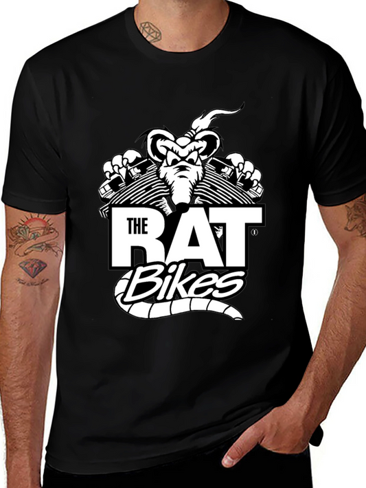 The Rat Bikes Graphic T-Shirt - Cool Biker Tee