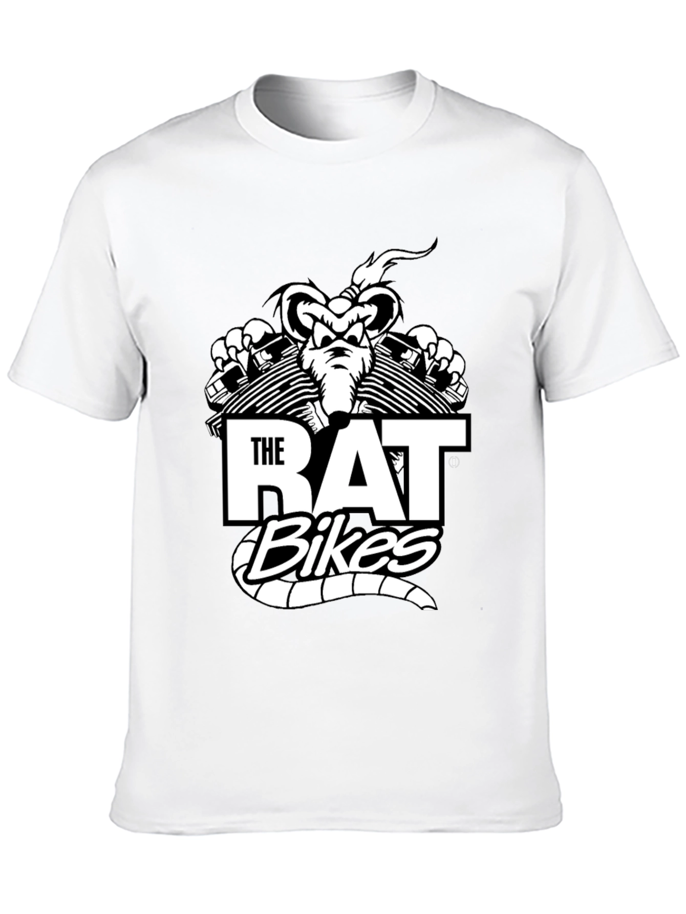 The Rat Bikes Graphic T-Shirt - Cool Biker Tee