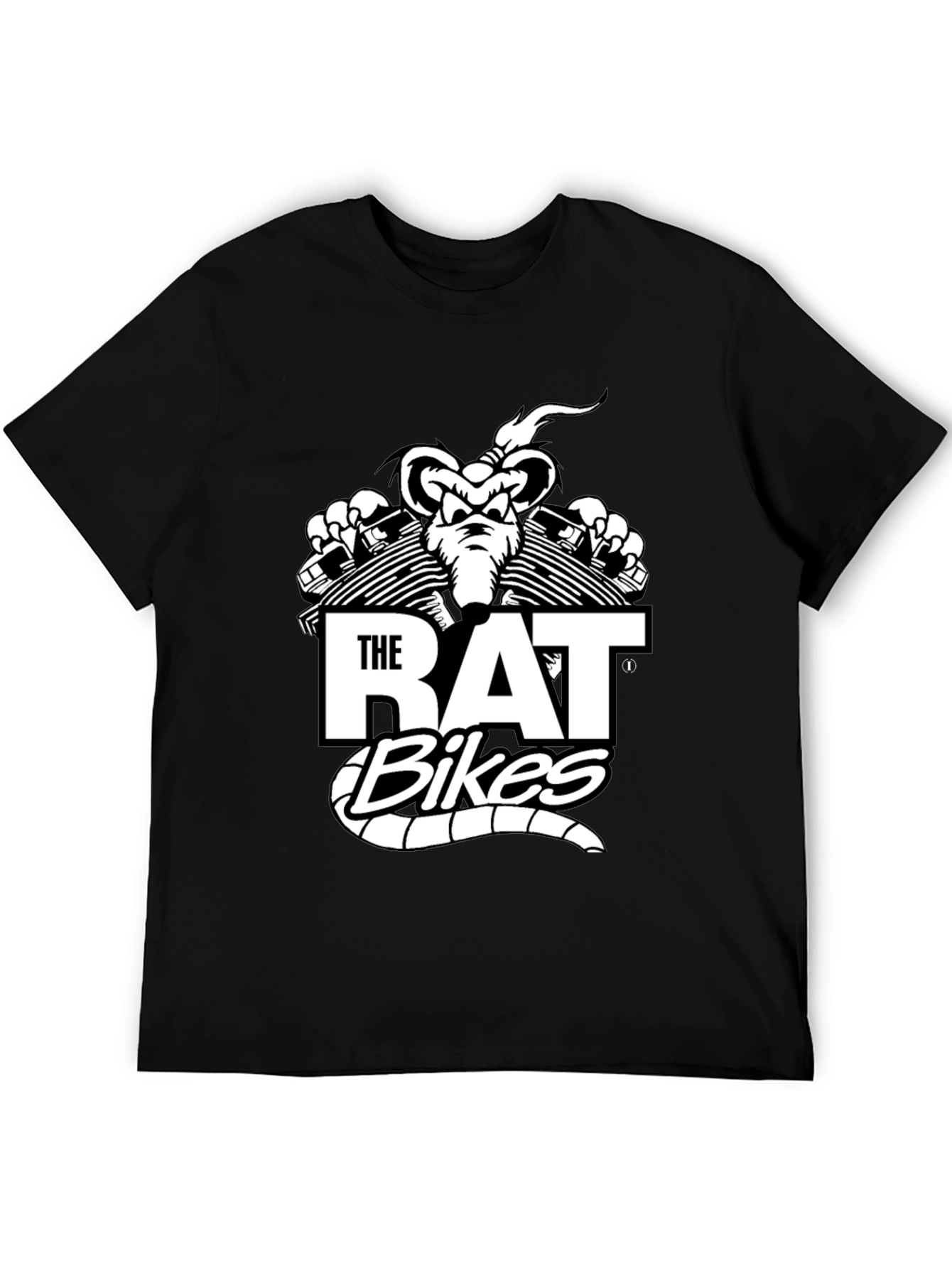 The Rat Bikes Graphic T-Shirt - Cool Biker Tee