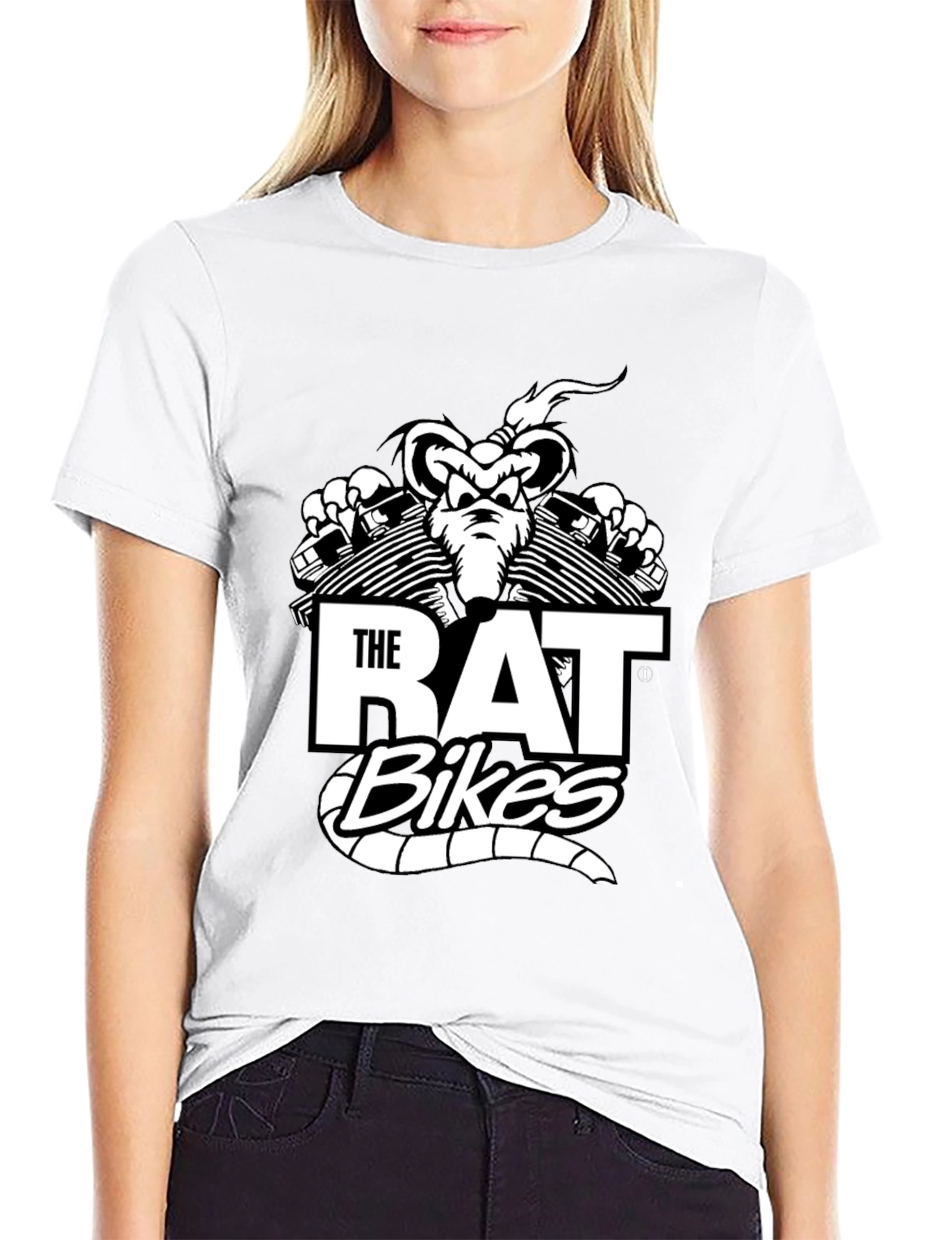 The Rat Bikes Graphic T-Shirt - Cool Biker Tee