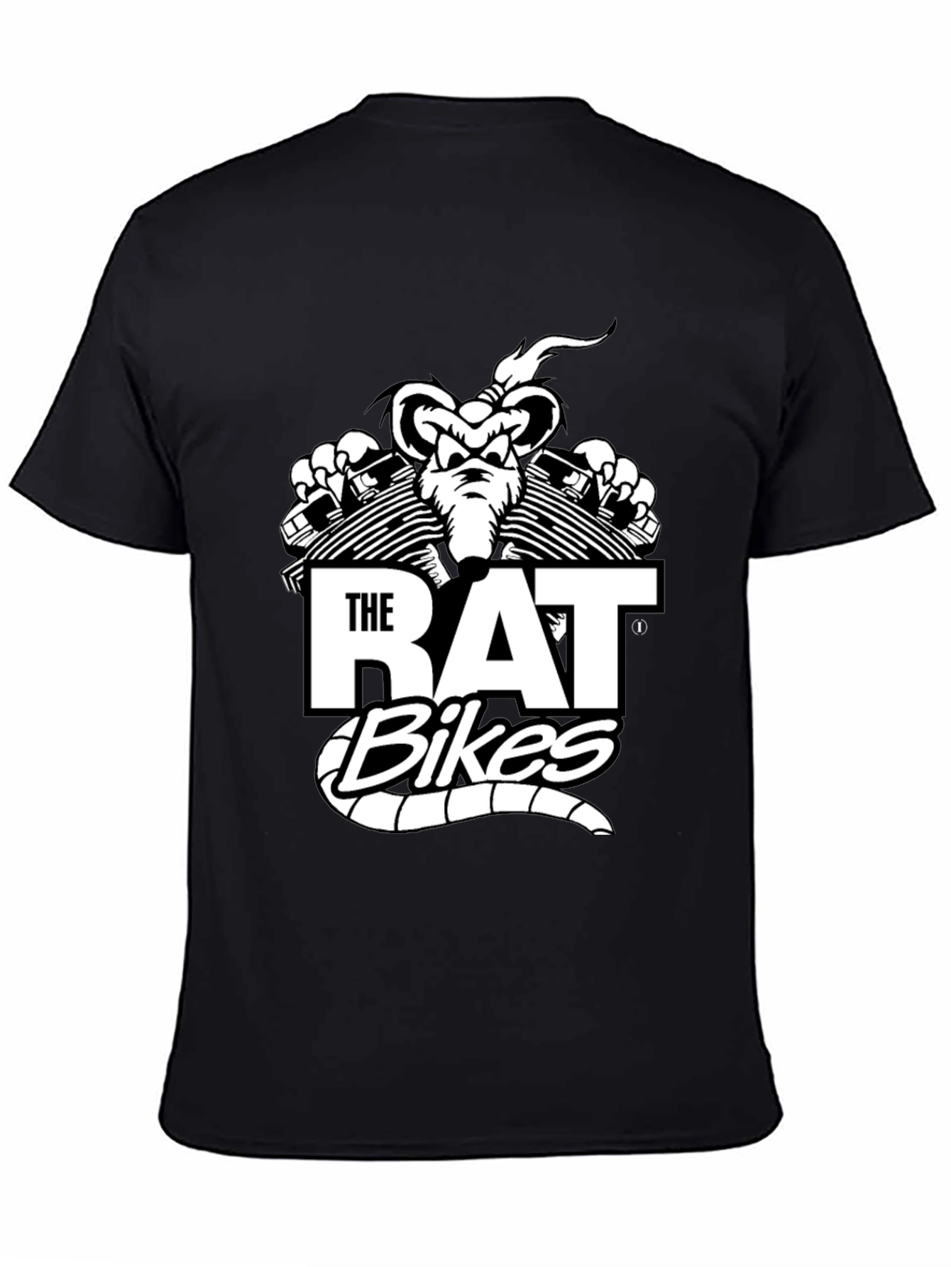 The Rat Bikes Graphic T-Shirt - Cool Biker Tee