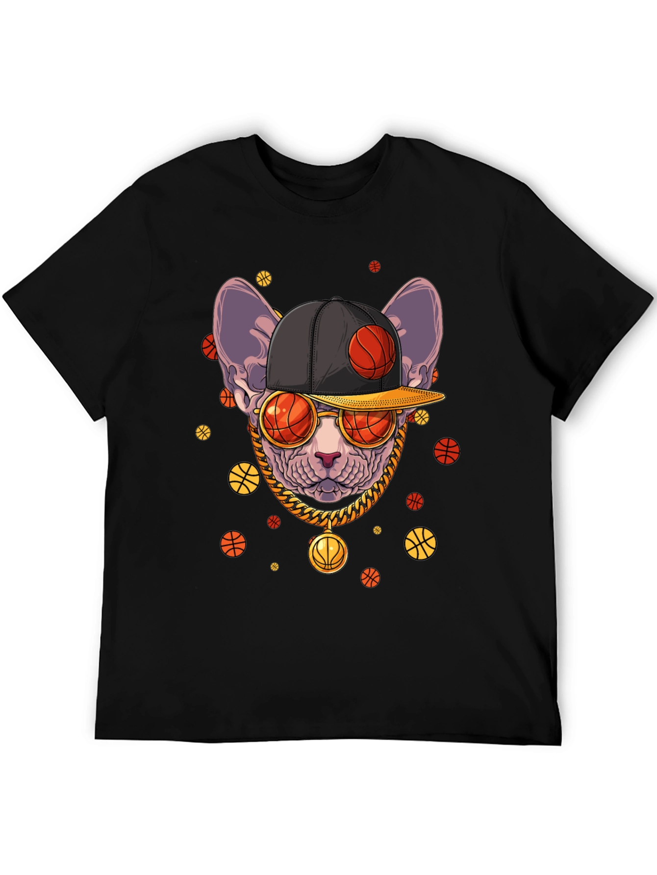 Cool Cat Basketball T-Shirt