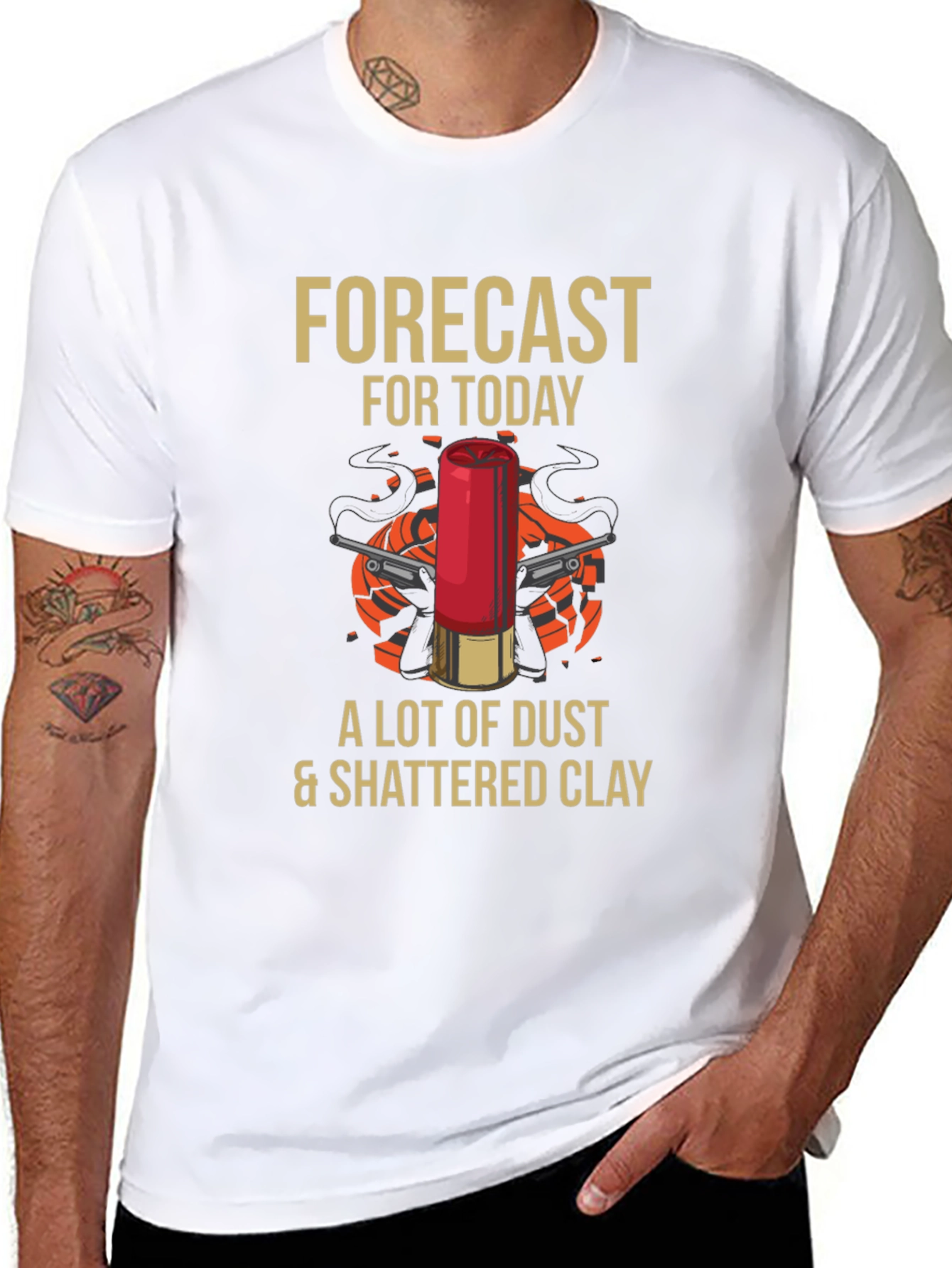 Forecast Today Clay Shooting T-Shirt