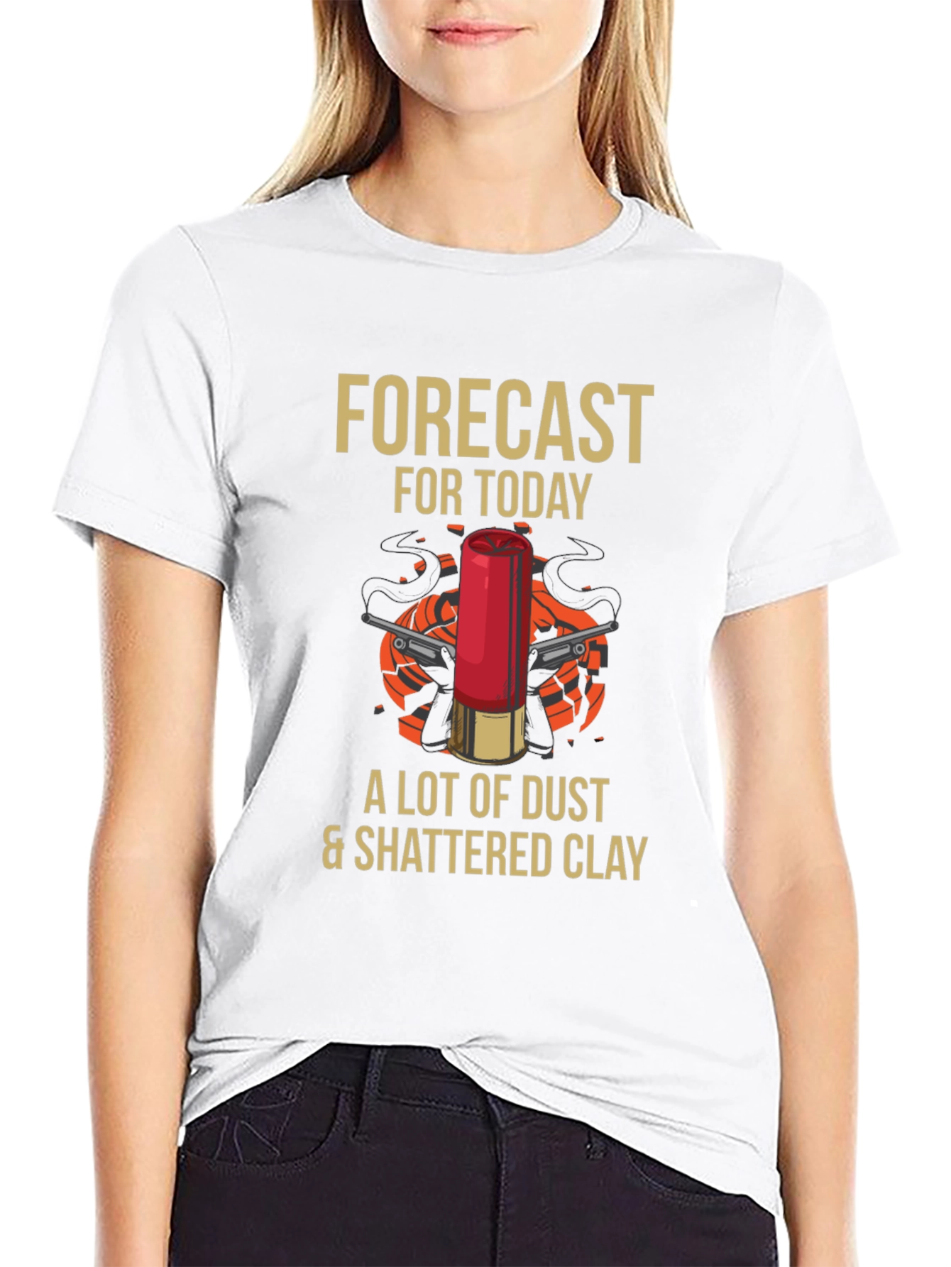 Forecast Today Clay Shooting T-Shirt