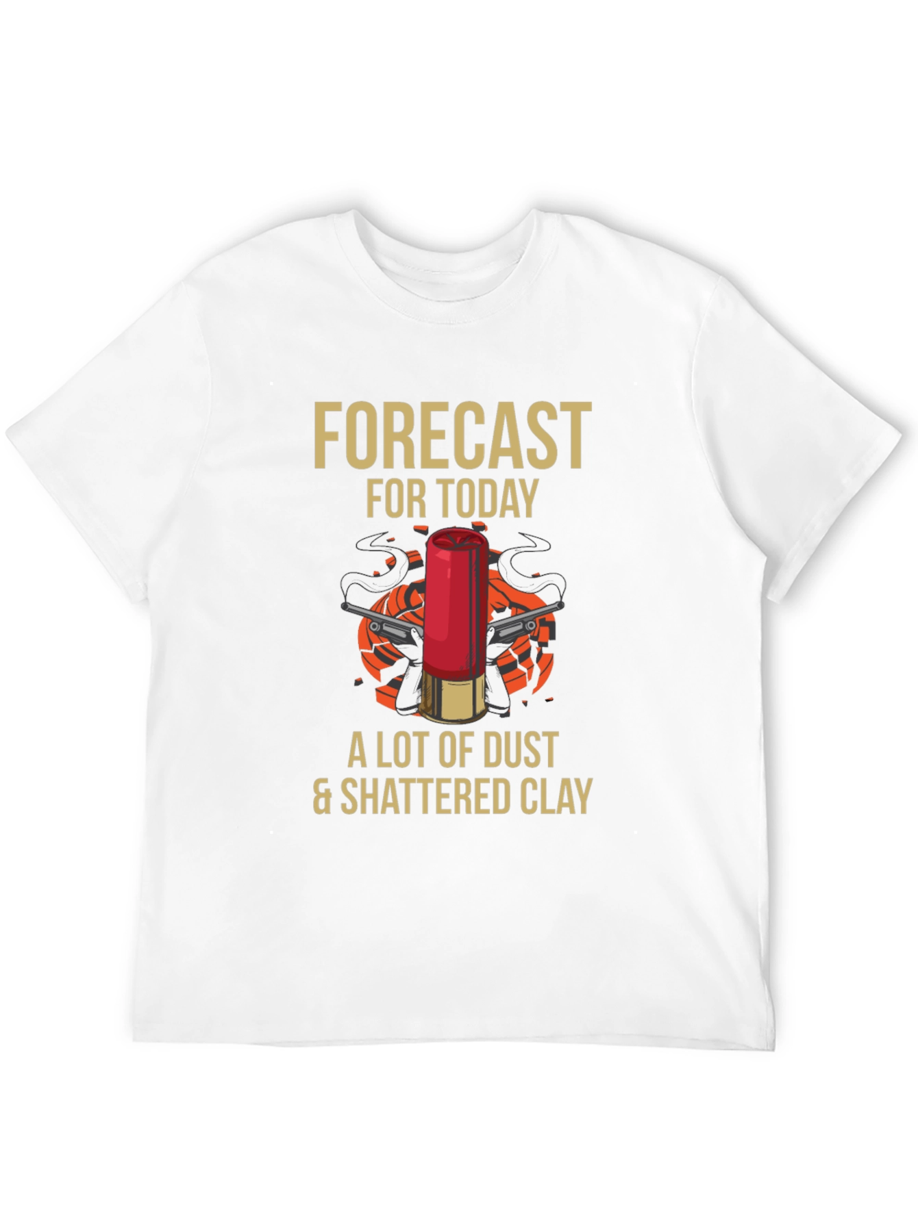 Forecast Today Clay Shooting T-Shirt