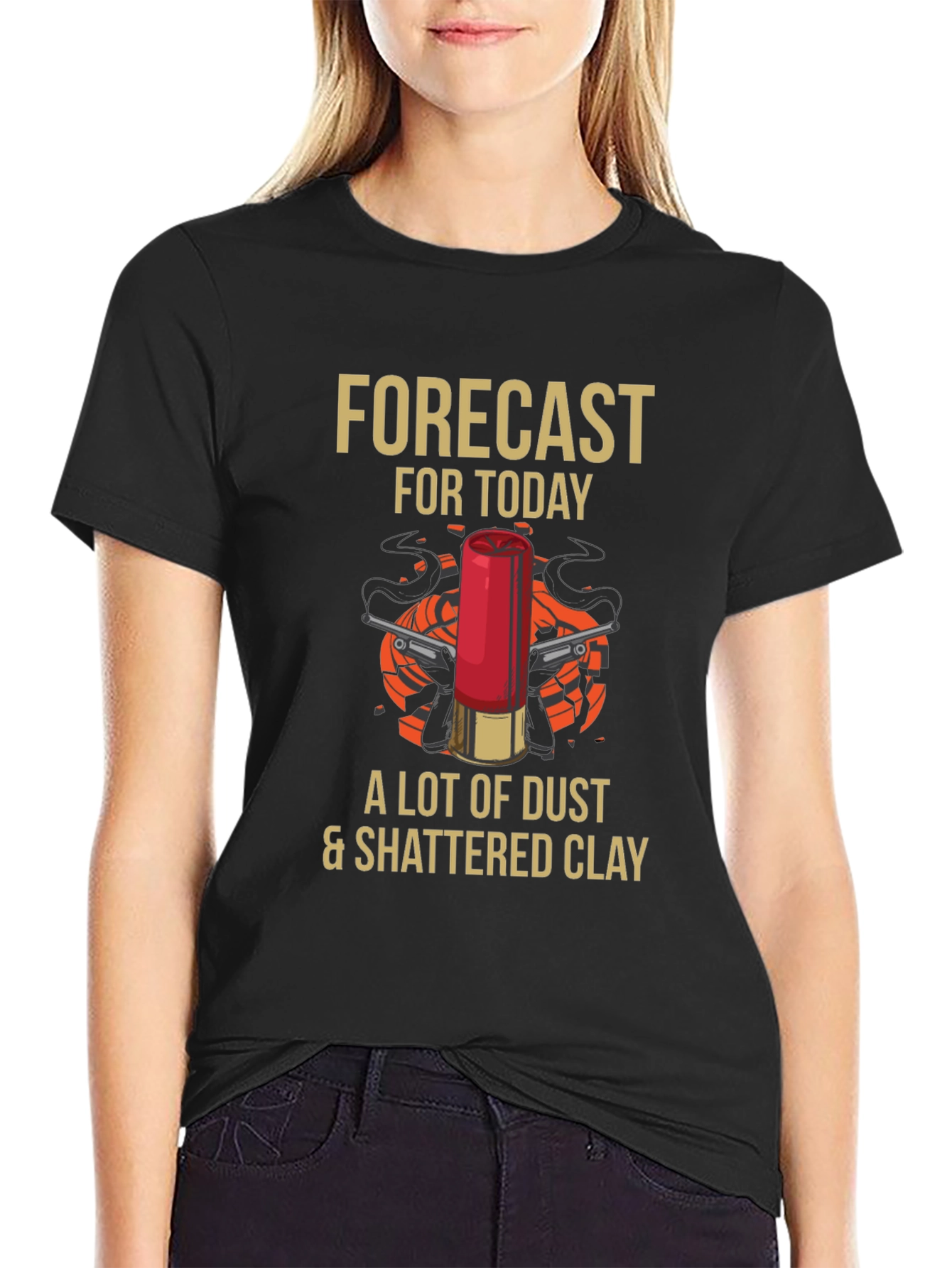 Forecast Today Clay Shooting T-Shirt