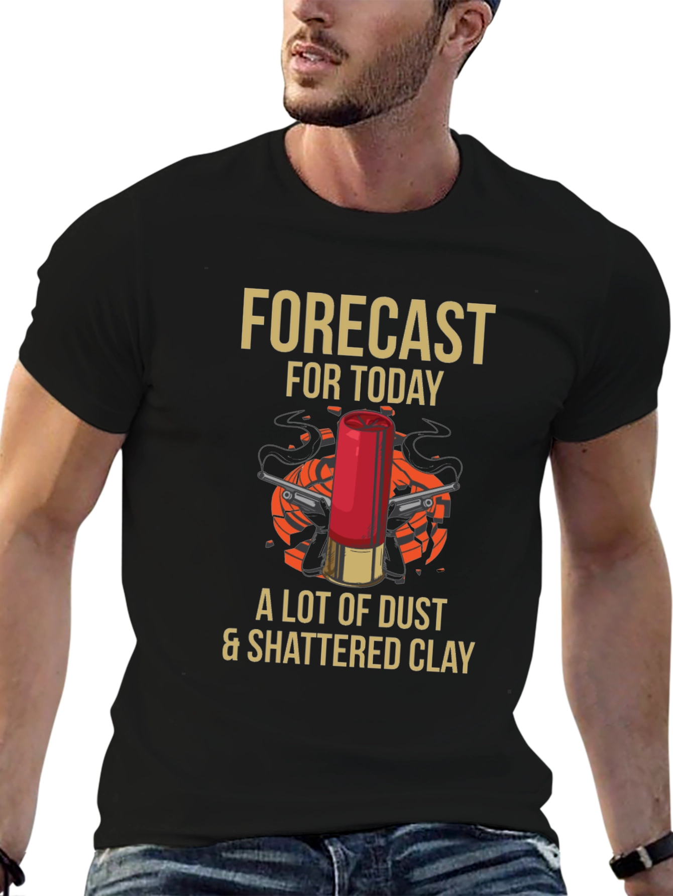 Forecast Today Clay Shooting T-Shirt
