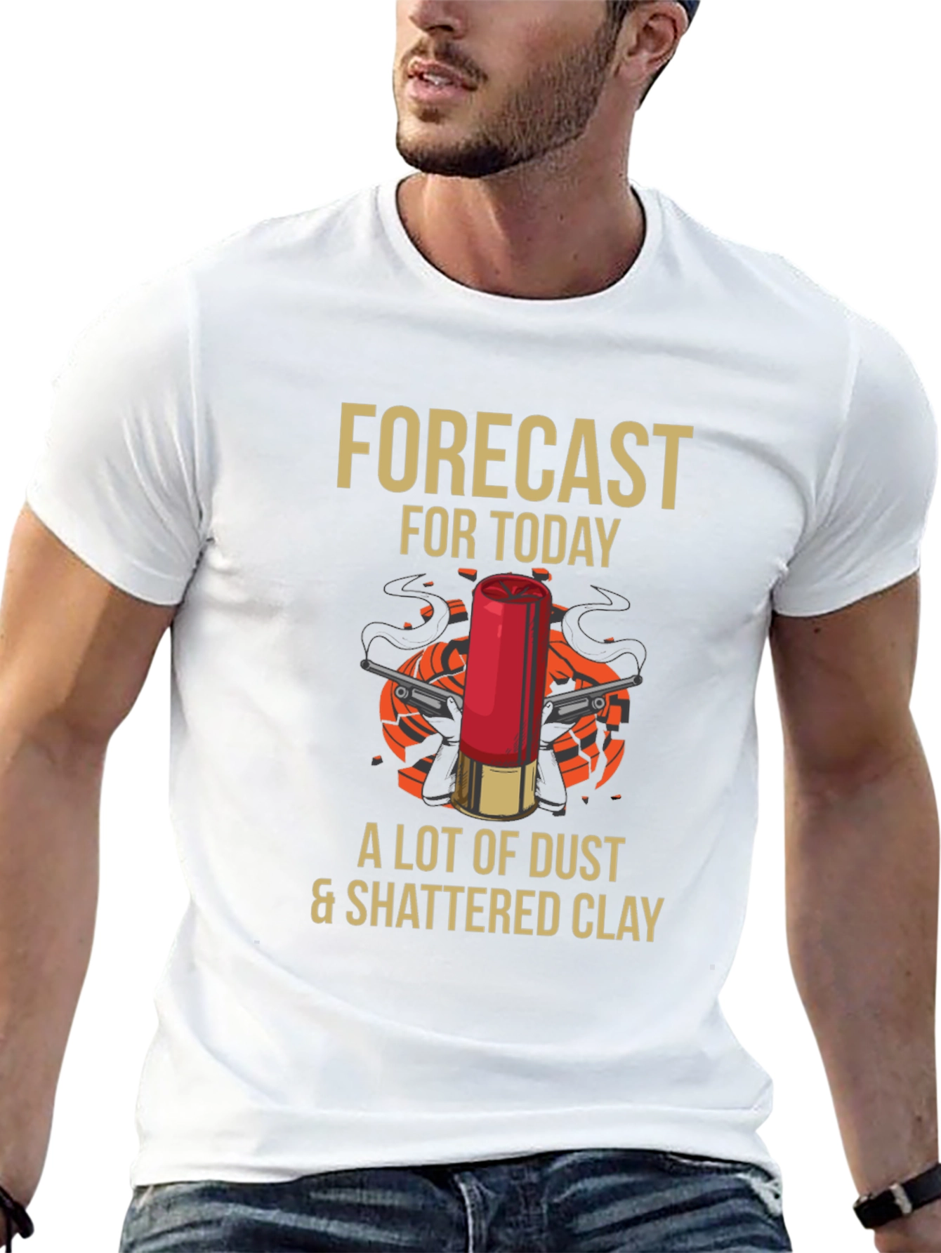 Forecast Today Clay Shooting T-Shirt