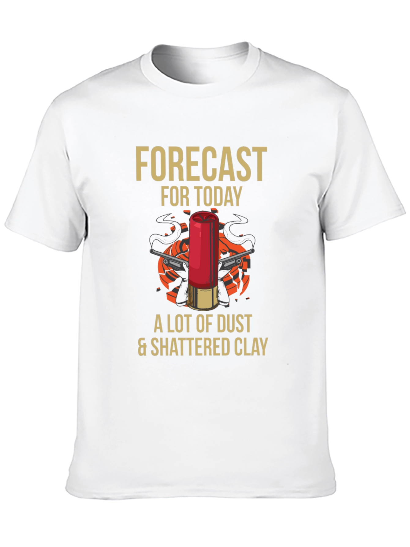 Forecast Today Clay Shooting T-Shirt
