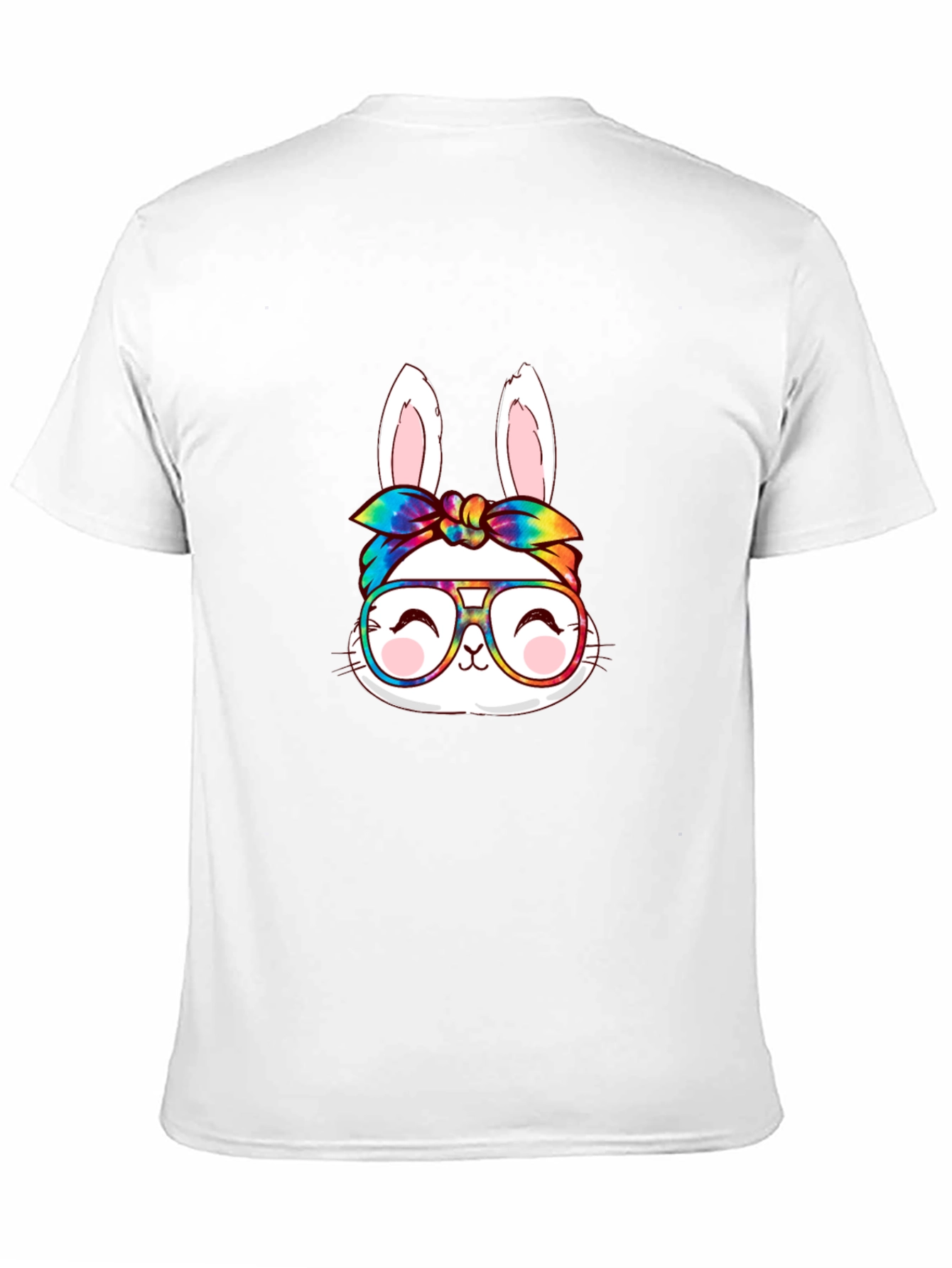 Bunny with Glasses Graphic T-Shirt