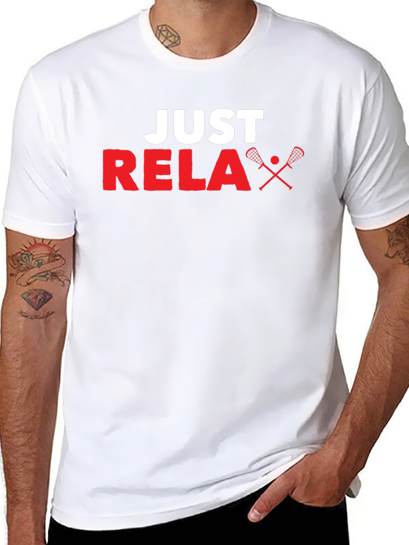 Just Relax Lacrosse T-Shirt