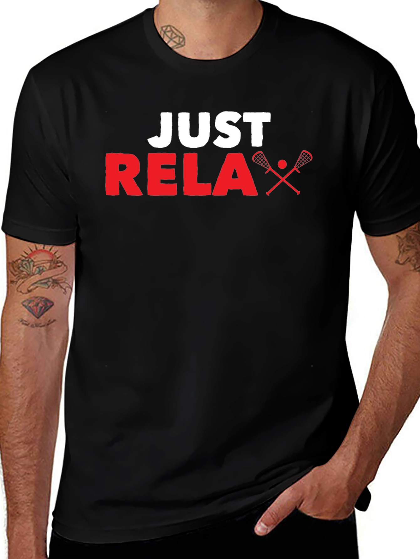 Just Relax Lacrosse T-Shirt