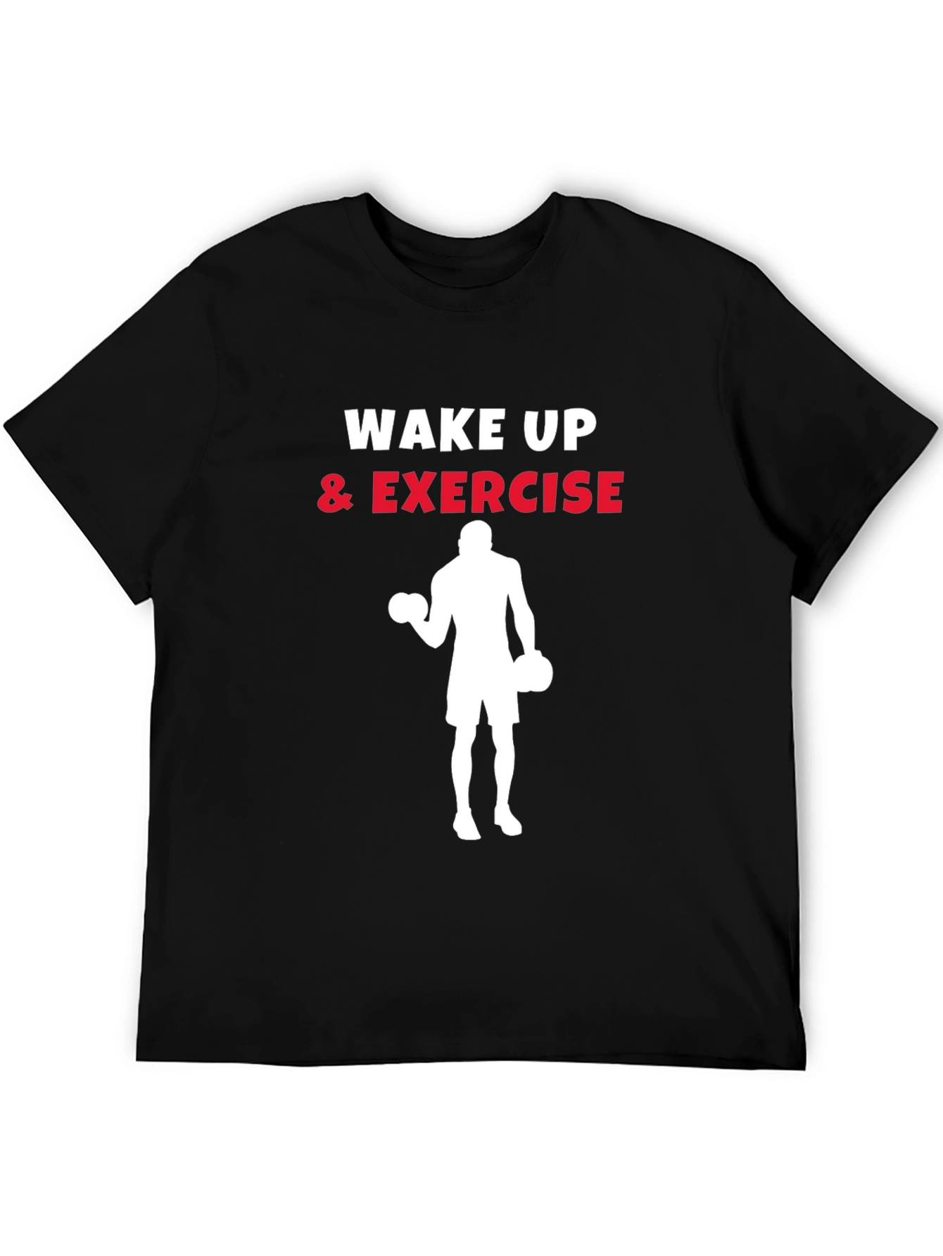 Wake Up & Exercise Graphic T-Shirt