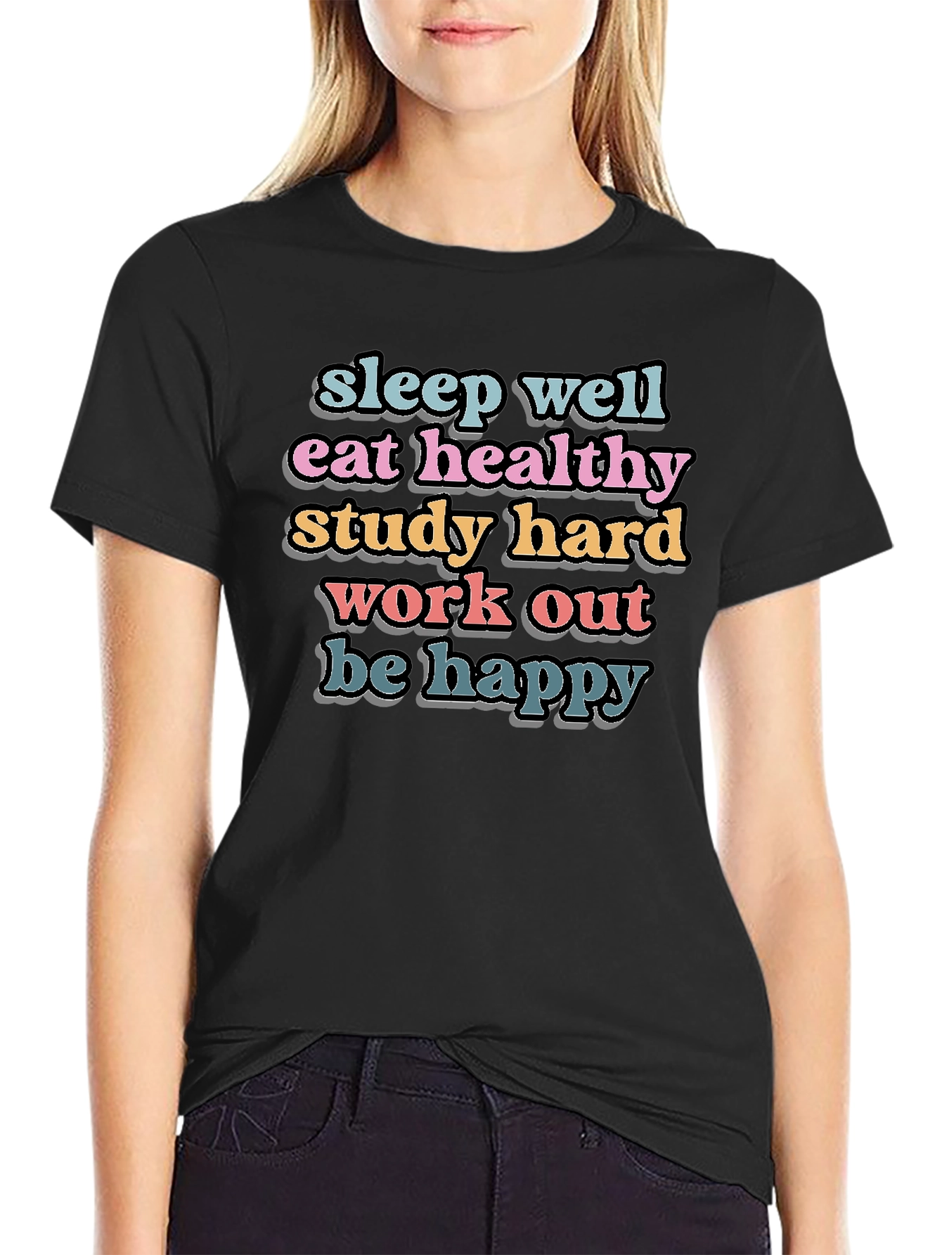 Sleep Well Motivational T-Shirt