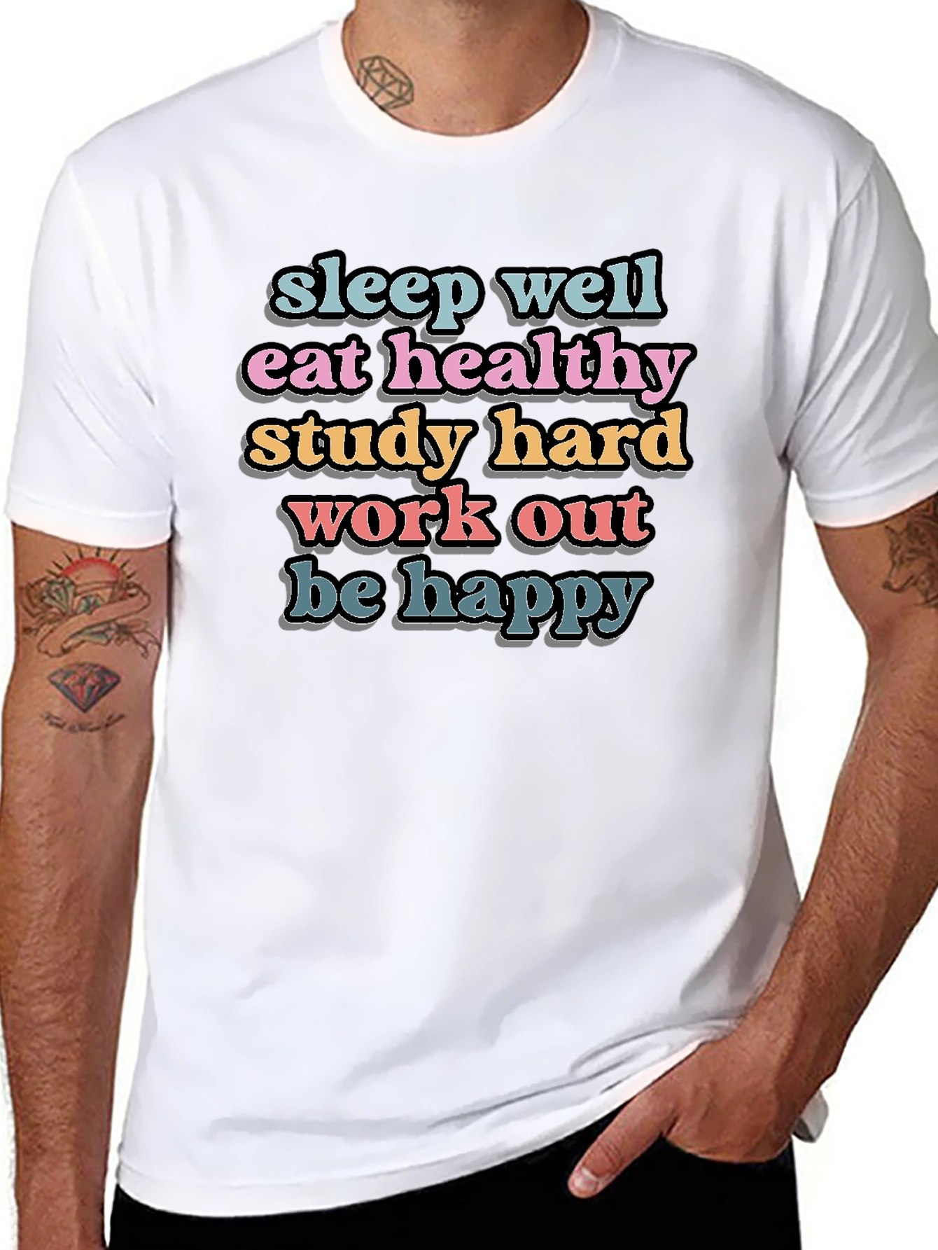 Sleep Well Motivational T-Shirt