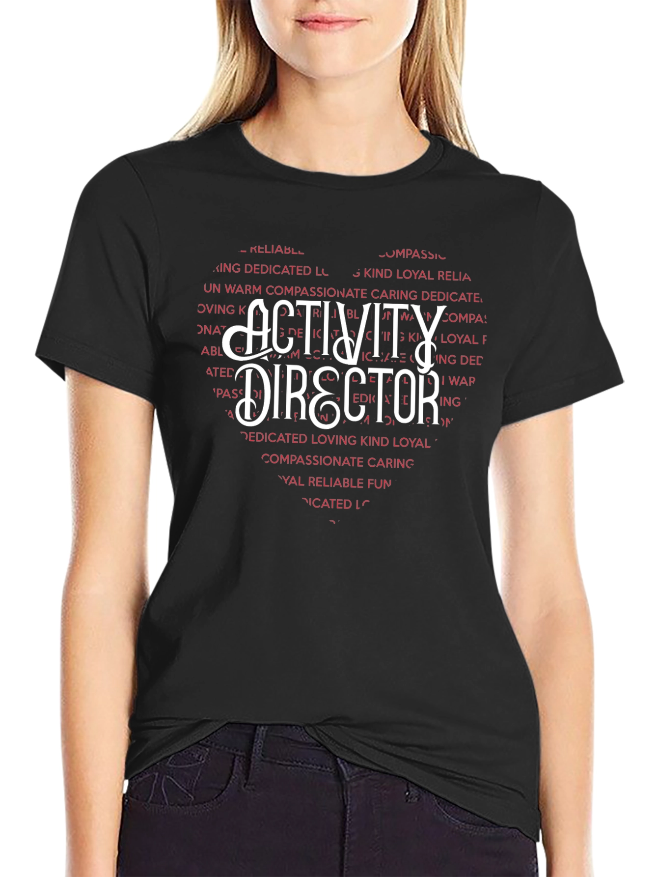 Activity Director Heart T-Shirt
