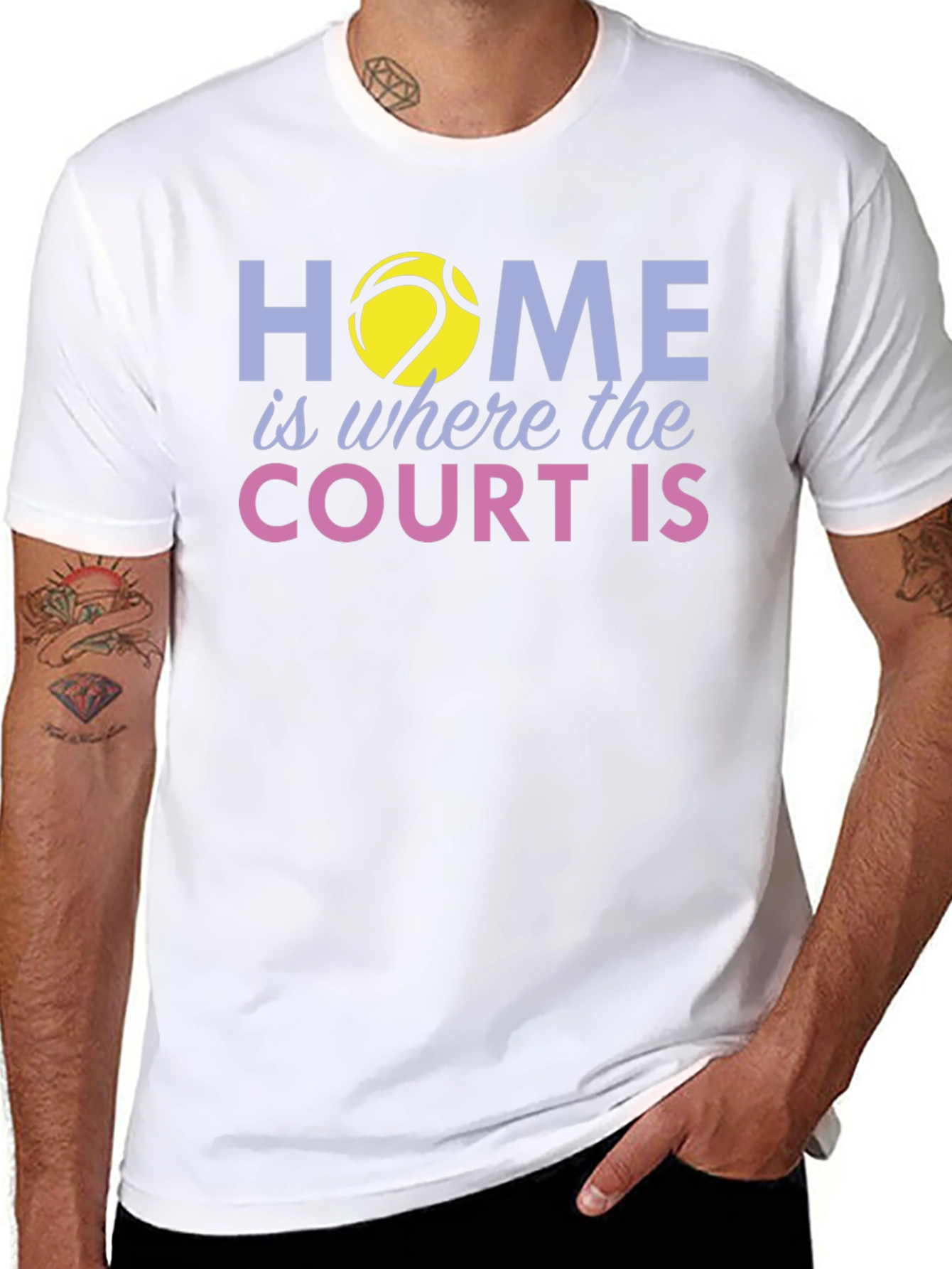 Home is Where the Court Is T-Shirt