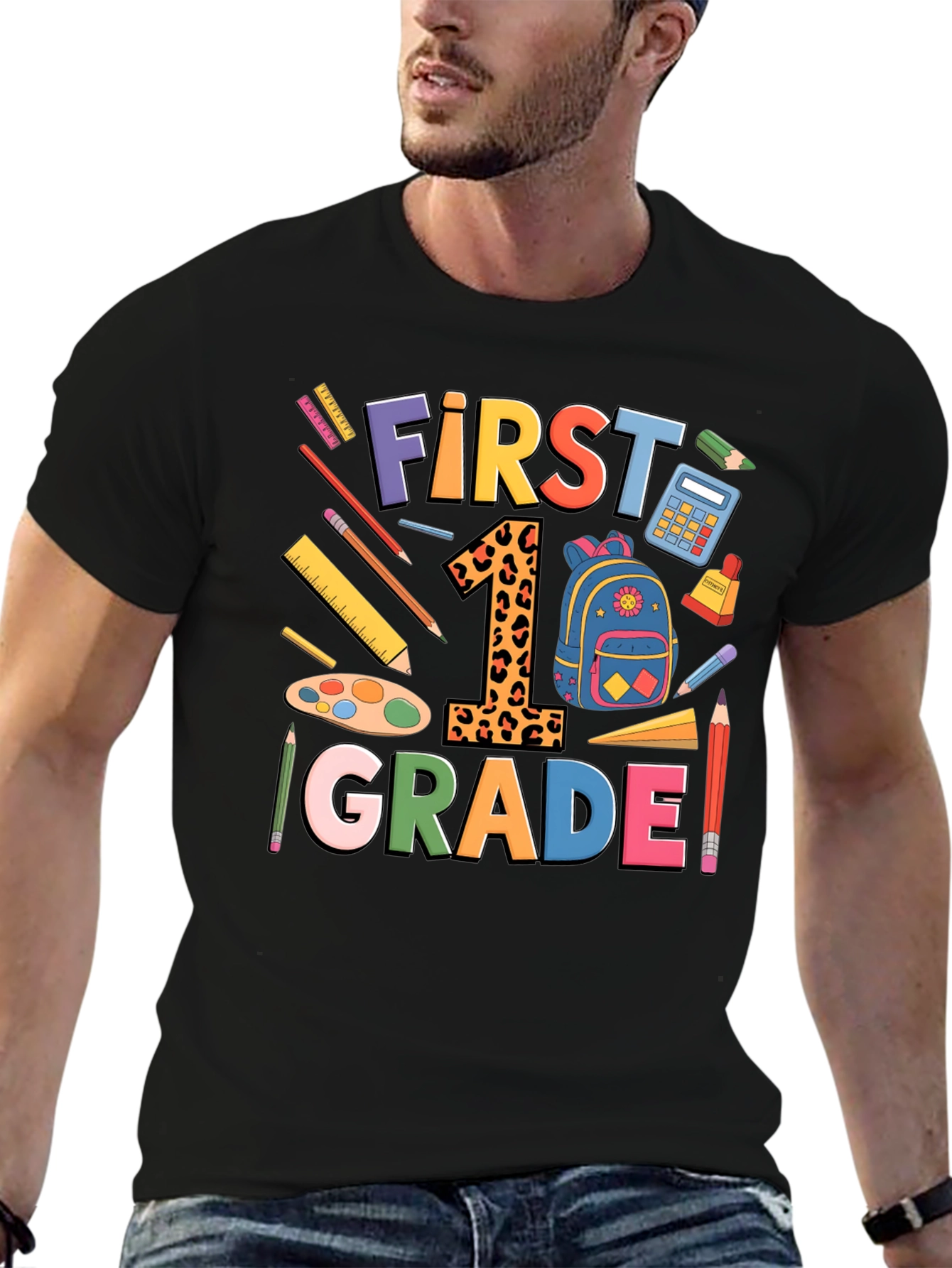 First Grade T-Shirt - Back to School Teacher Shirt