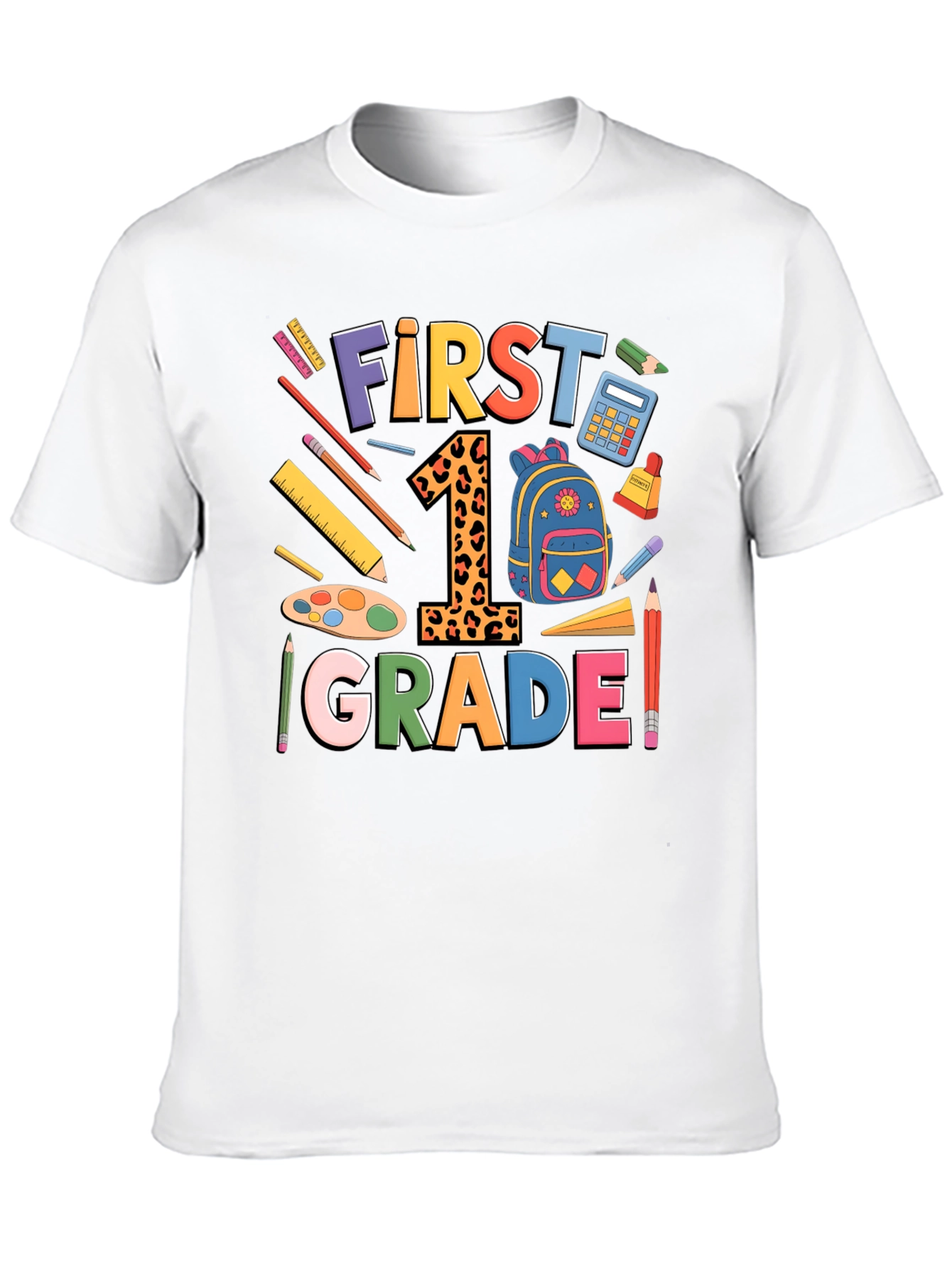 First Grade T-Shirt - Back to School Teacher Shirt