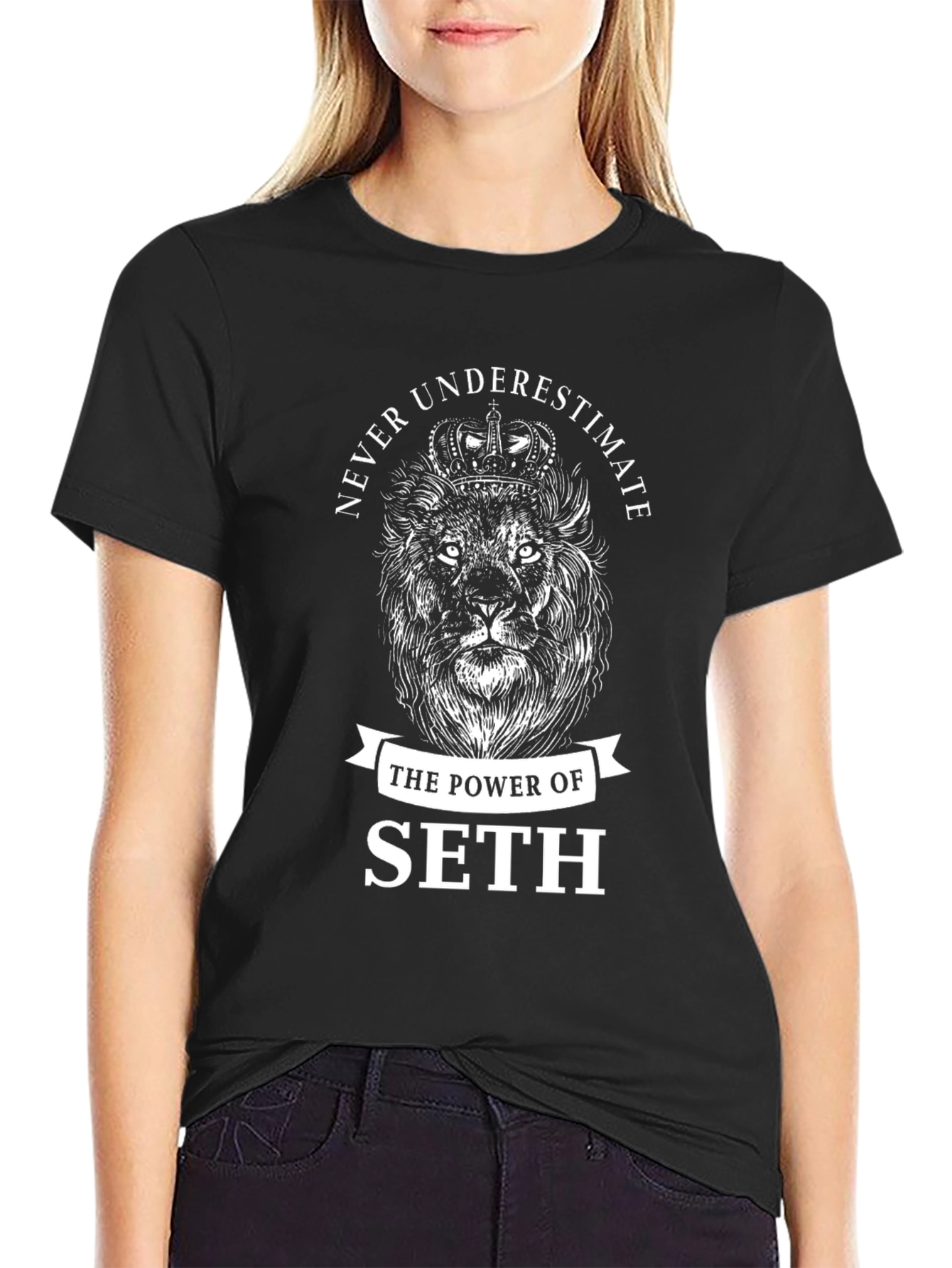 Never Underestimate The Power Of Seth Lion T-Shirt