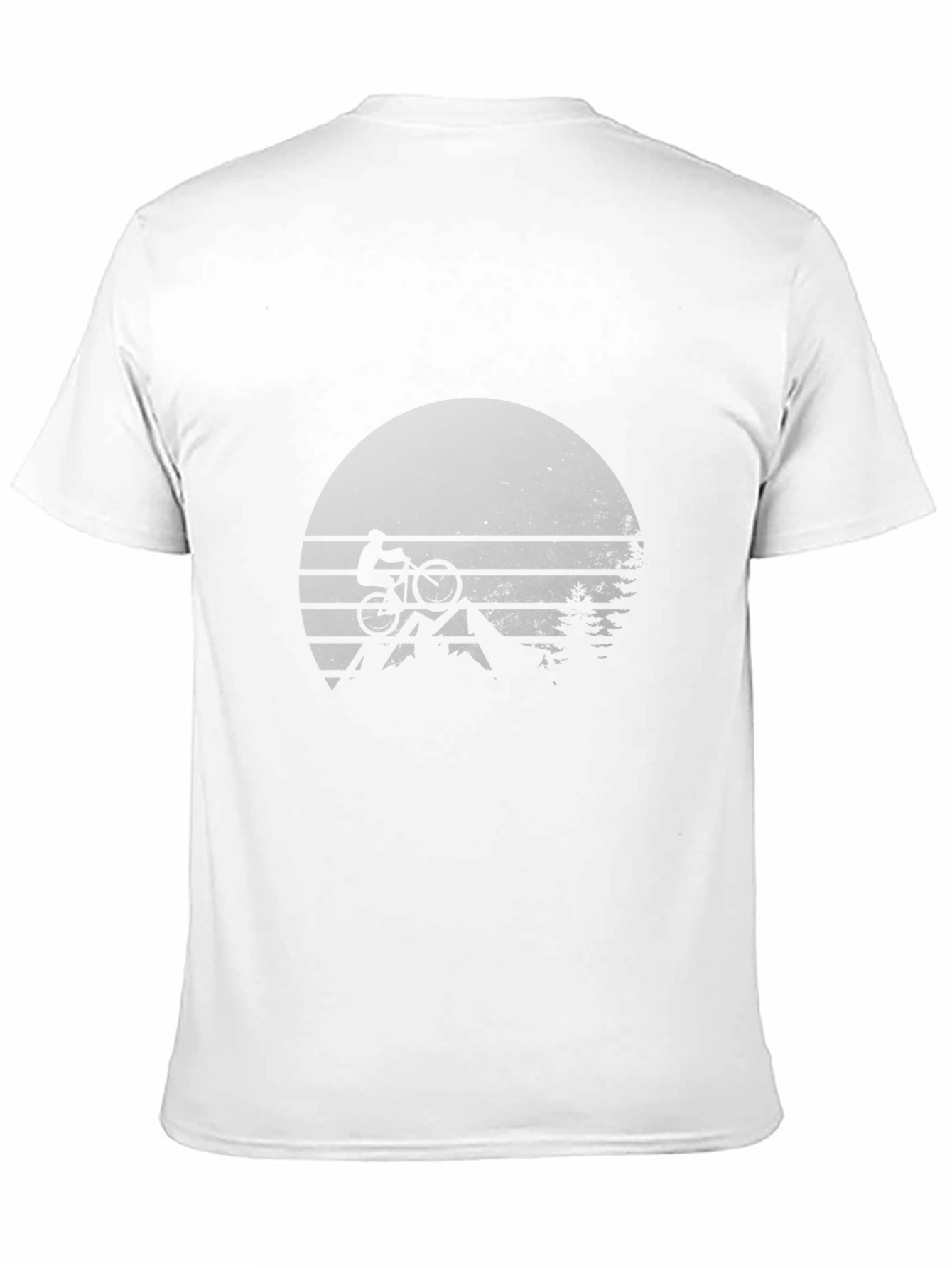 Mountain Biker Sunset T-Shirt - Ride the Trails!
