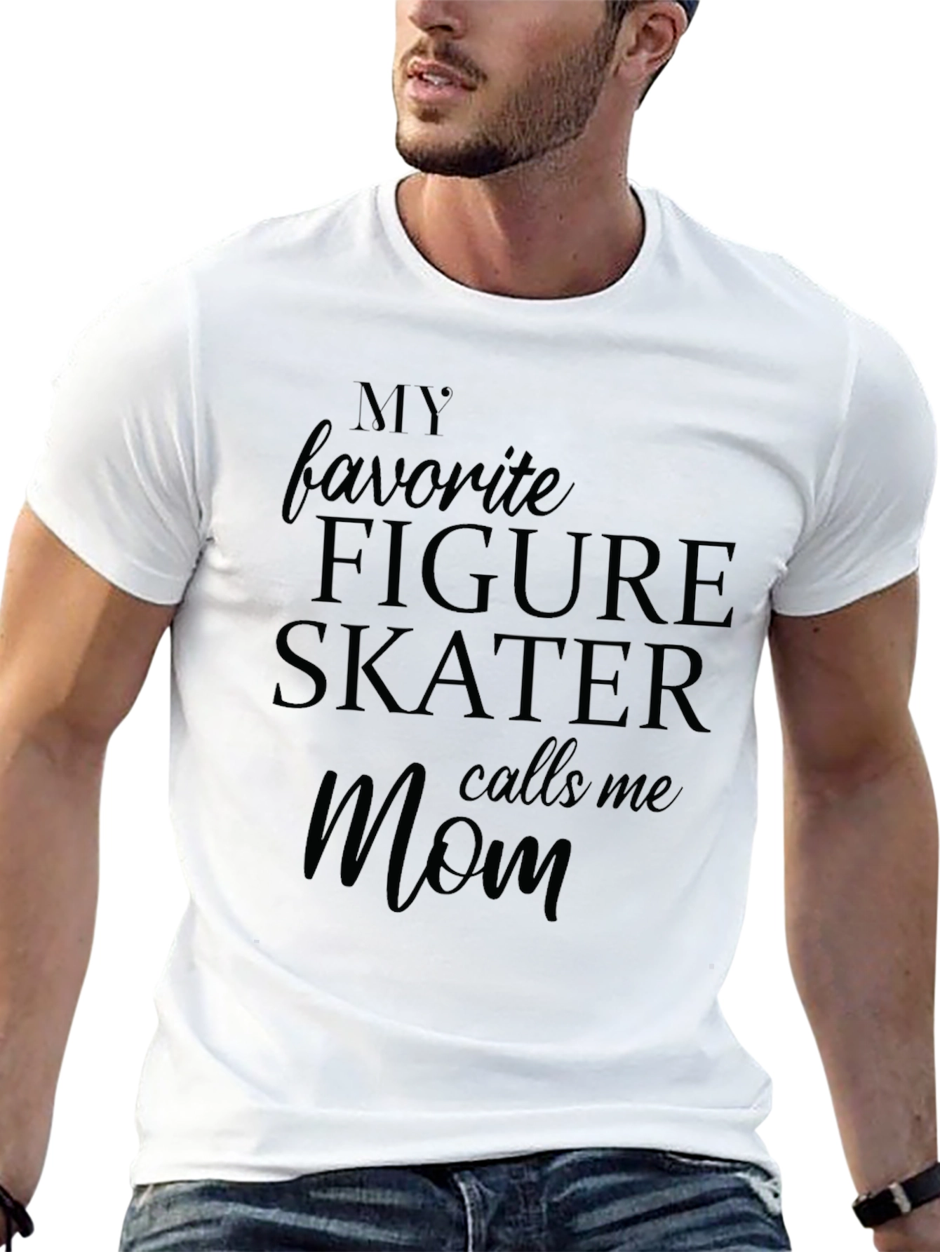 My Favorite Figure Skater Calls Me Mom T-Shirt