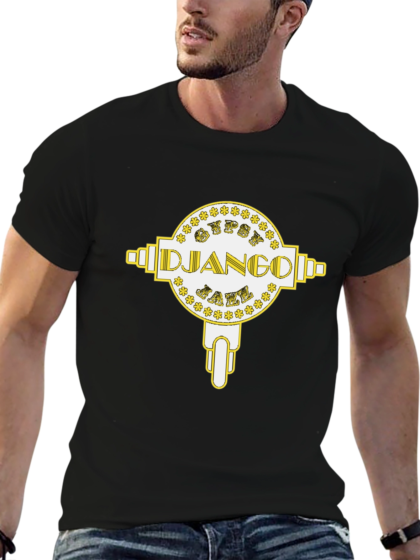 Gypsy Django Jazz Graphic T-Shirt