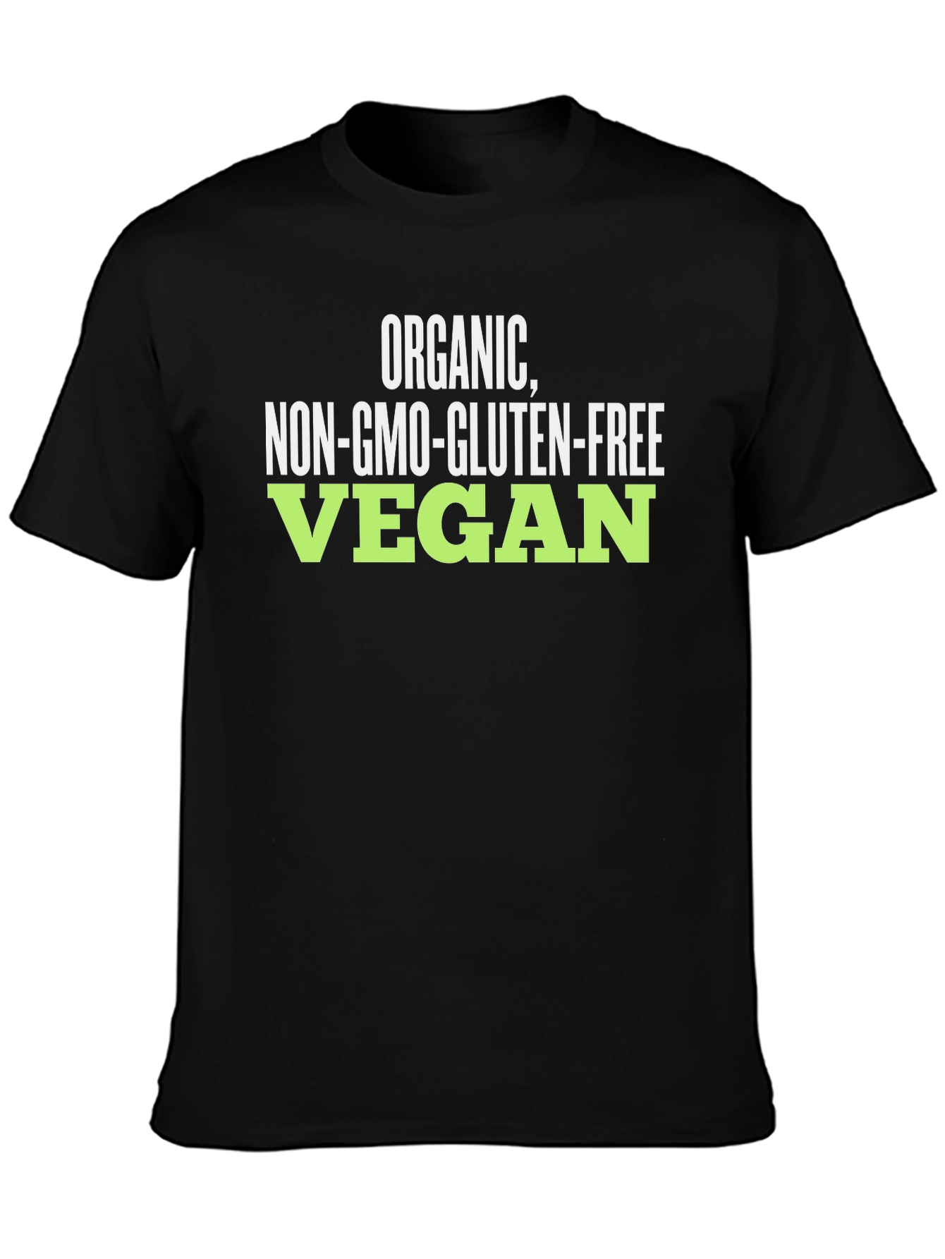Organic Vegan T-Shirt - Non-GMO Gluten-Free
