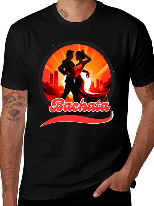 Bachata Dance T-Shirt - Urban Sunset