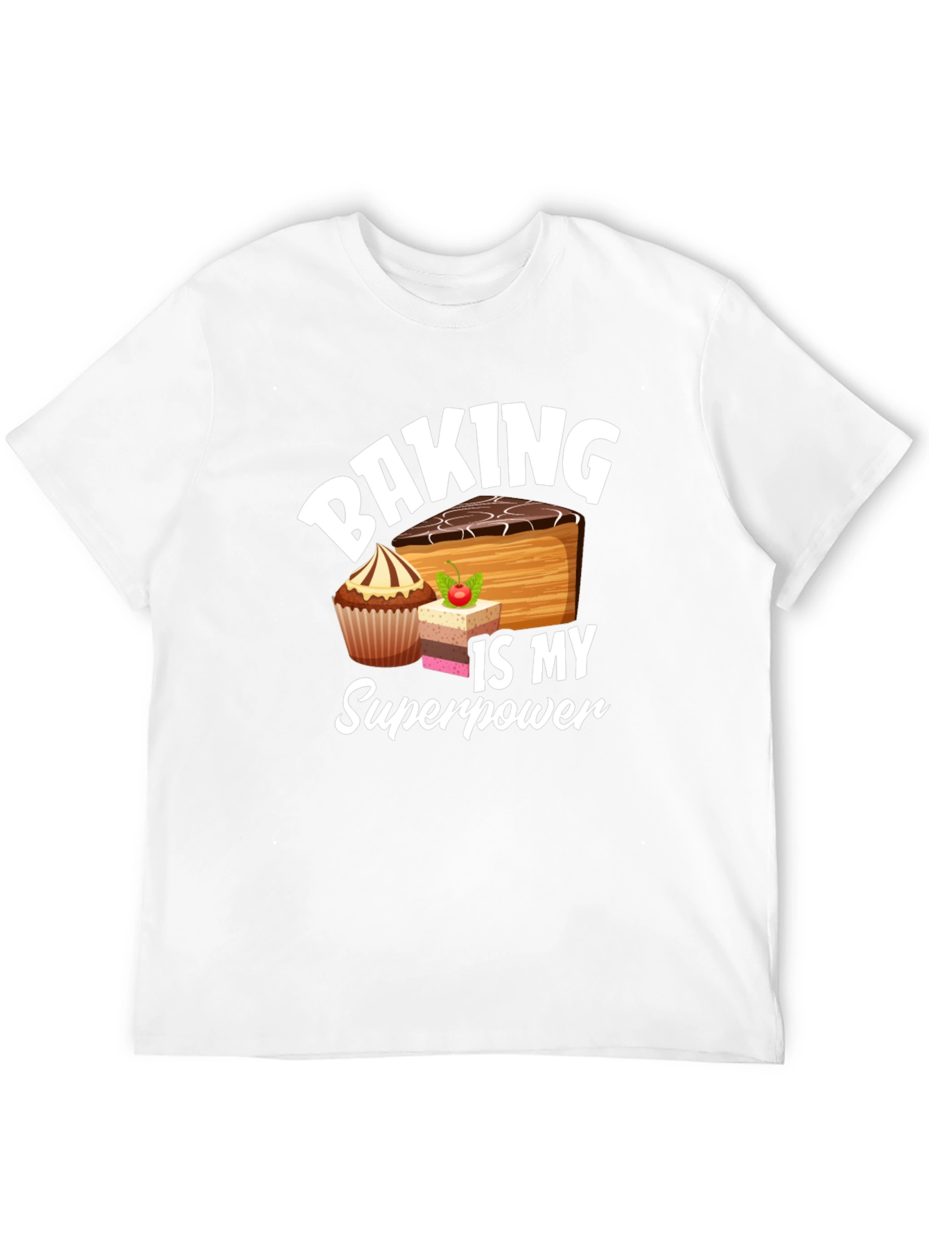 Baking Is My Superpower Graphic Tee