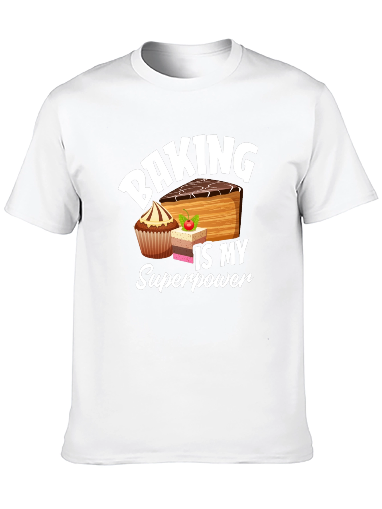 Baking Is My Superpower Graphic Tee