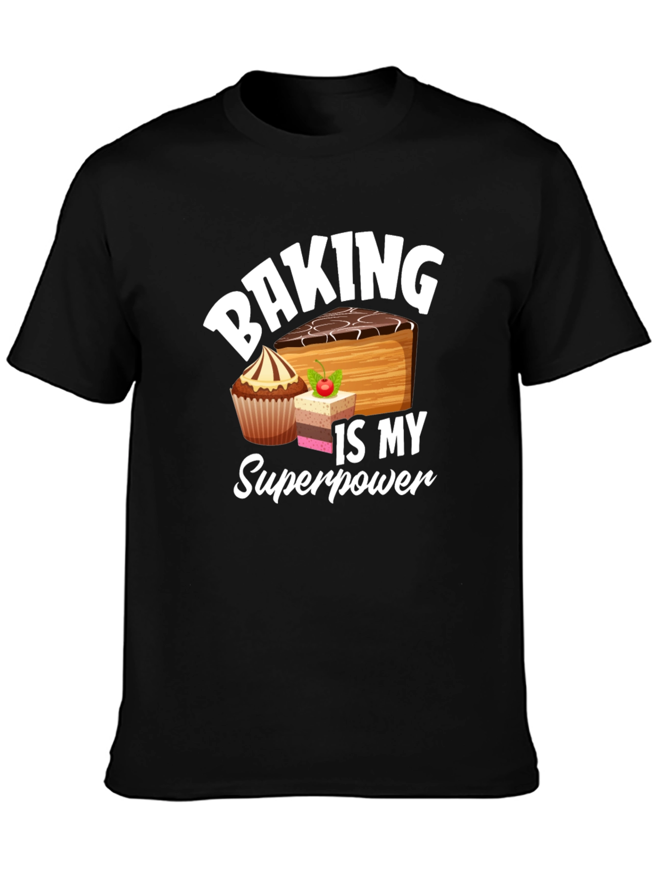 Baking Is My Superpower Graphic Tee