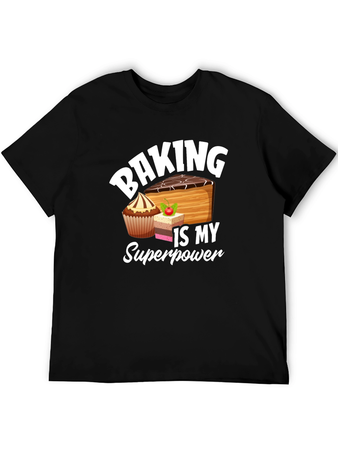 Baking Is My Superpower Graphic Tee