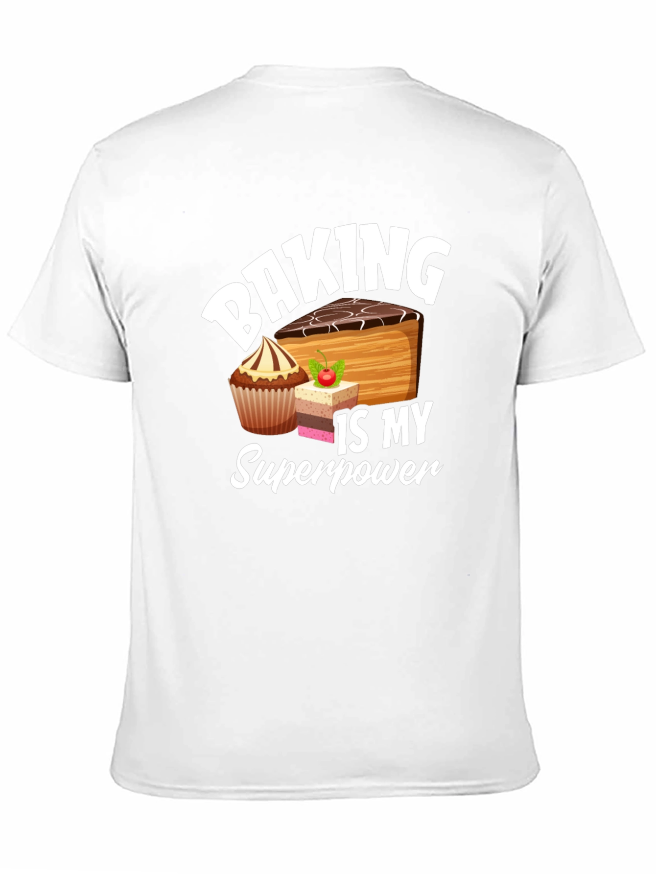 Baking Is My Superpower Graphic Tee